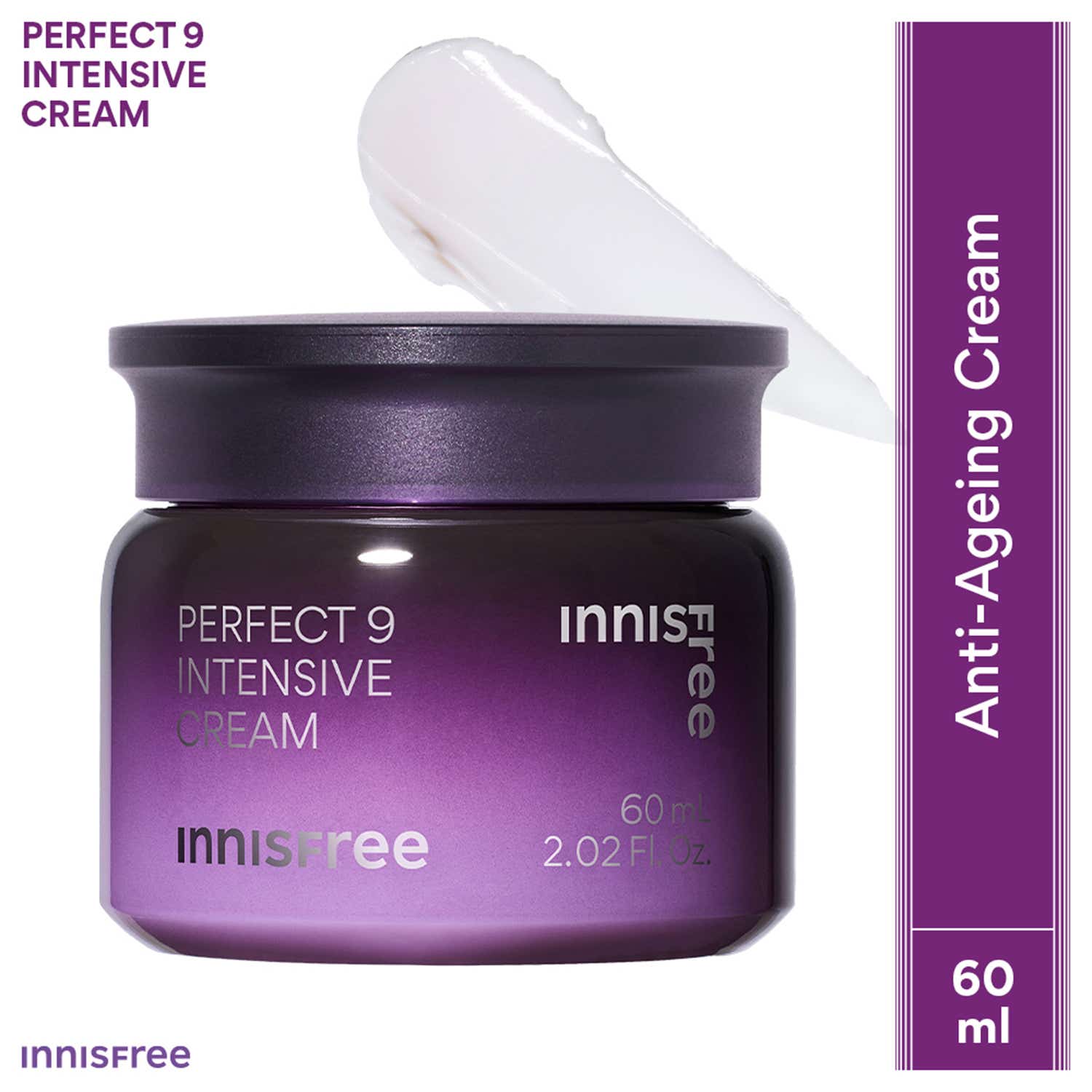 Innisfree | Innisfree Perfect 9 Intensive Cream EX – Anti-Aging & Firming Care (60 ml)