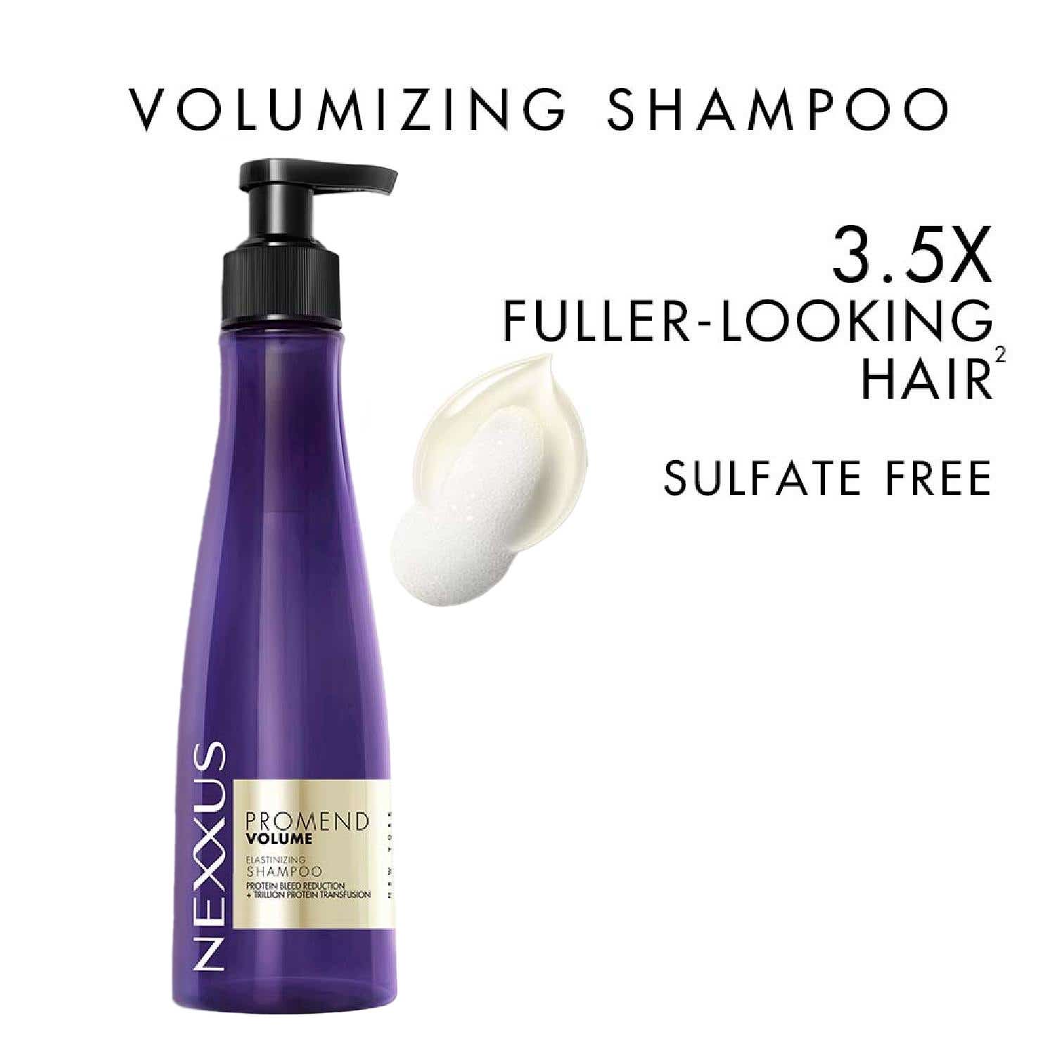 NEXXUS Promend Volume Bond Repair Sulfate-Free Shampoo for Thin and Flat Hair (250 ml)