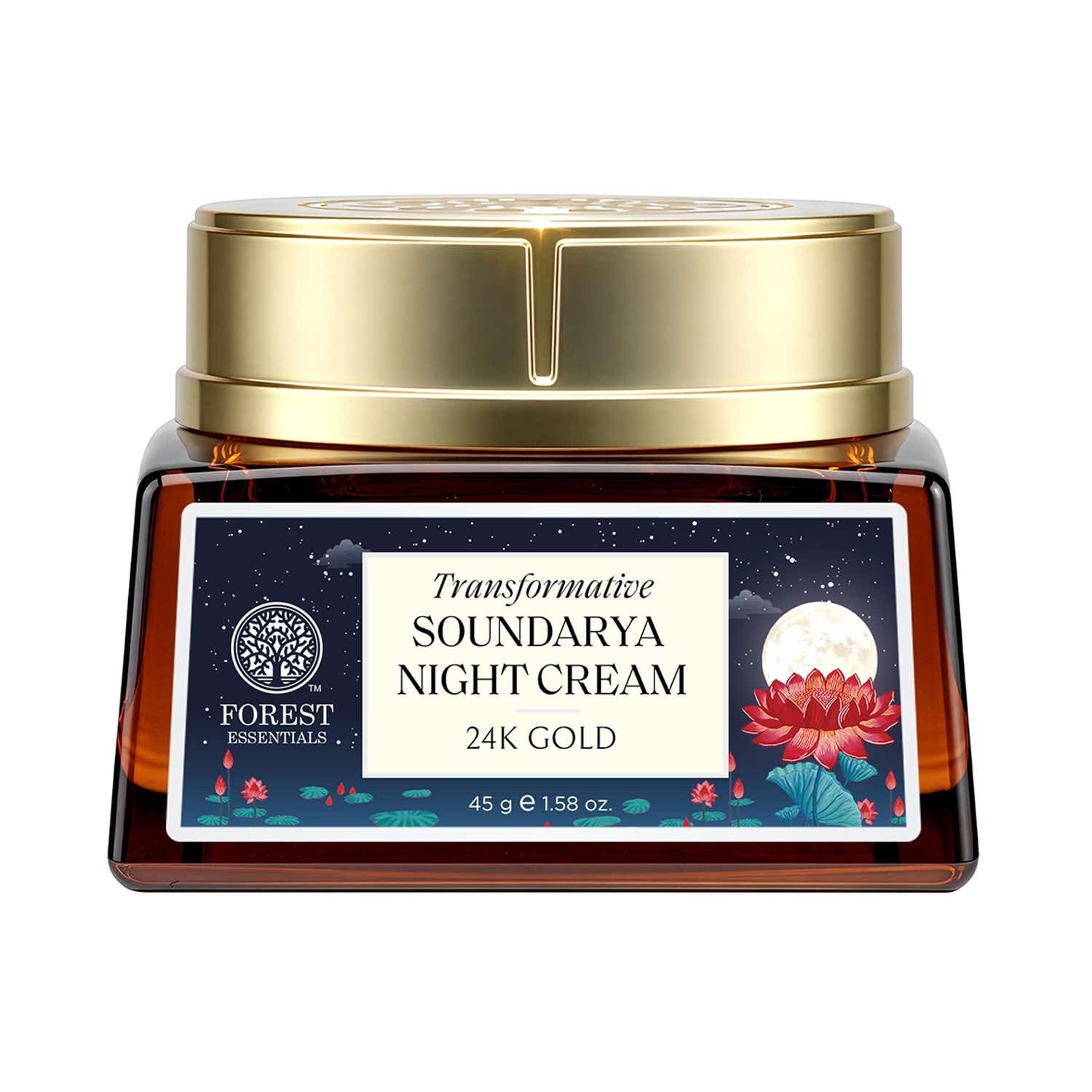 Forest Essentials | Forest Essentials Transformative Soundarya Night Cream With 24K Gold (45 g)