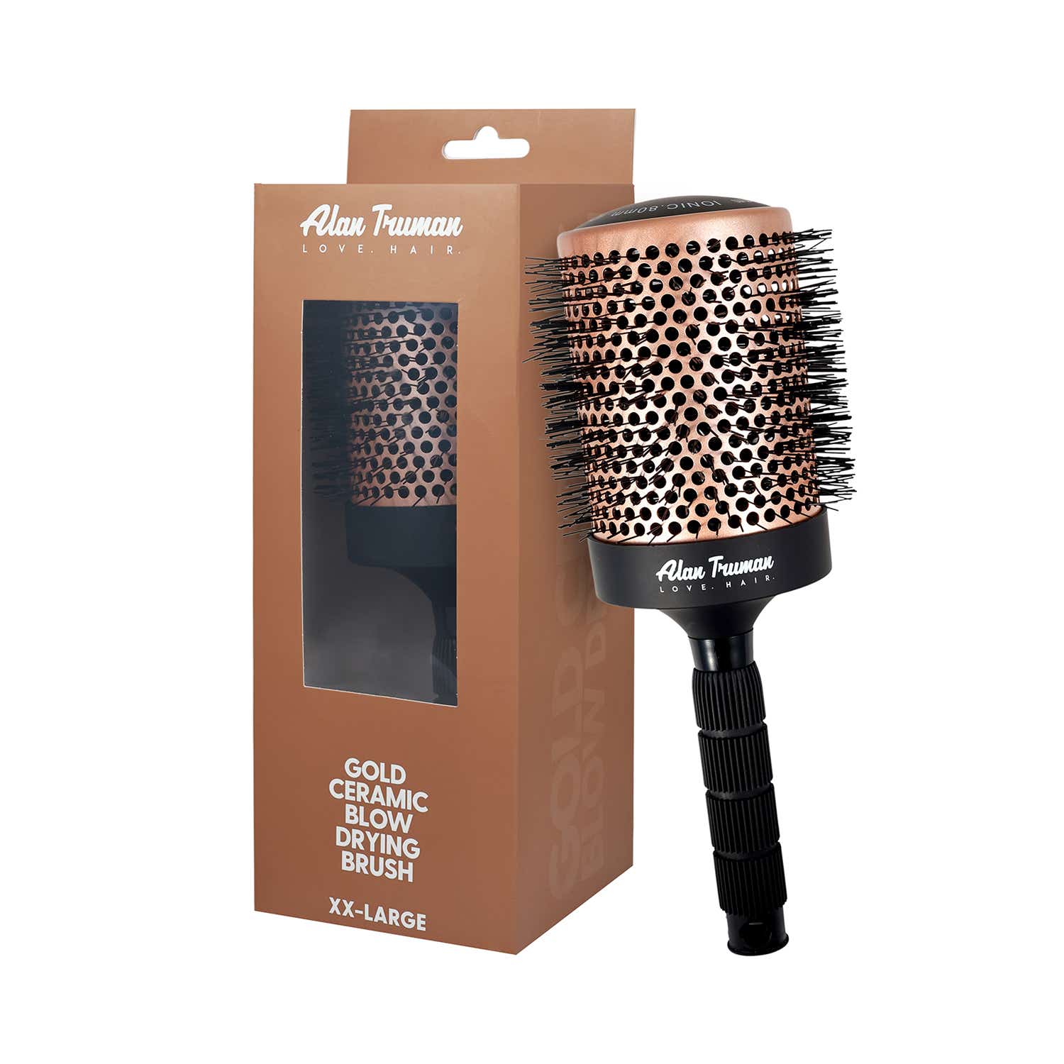 Alan Truman | Alan Truman Gold Ceramic Blow-Drying Brush - XXLarge