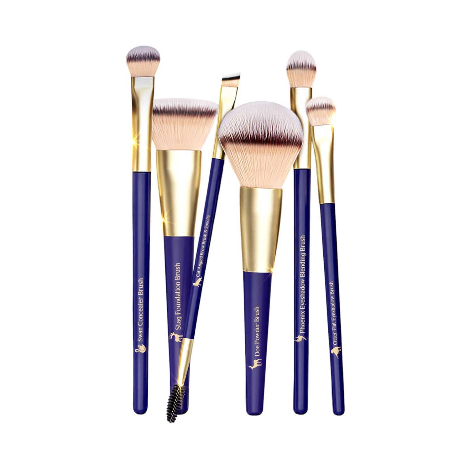 Swiss Beauty | Swiss Beauty Harry Potter Patronus Makeup Brush Set with Puff (7 pcs)