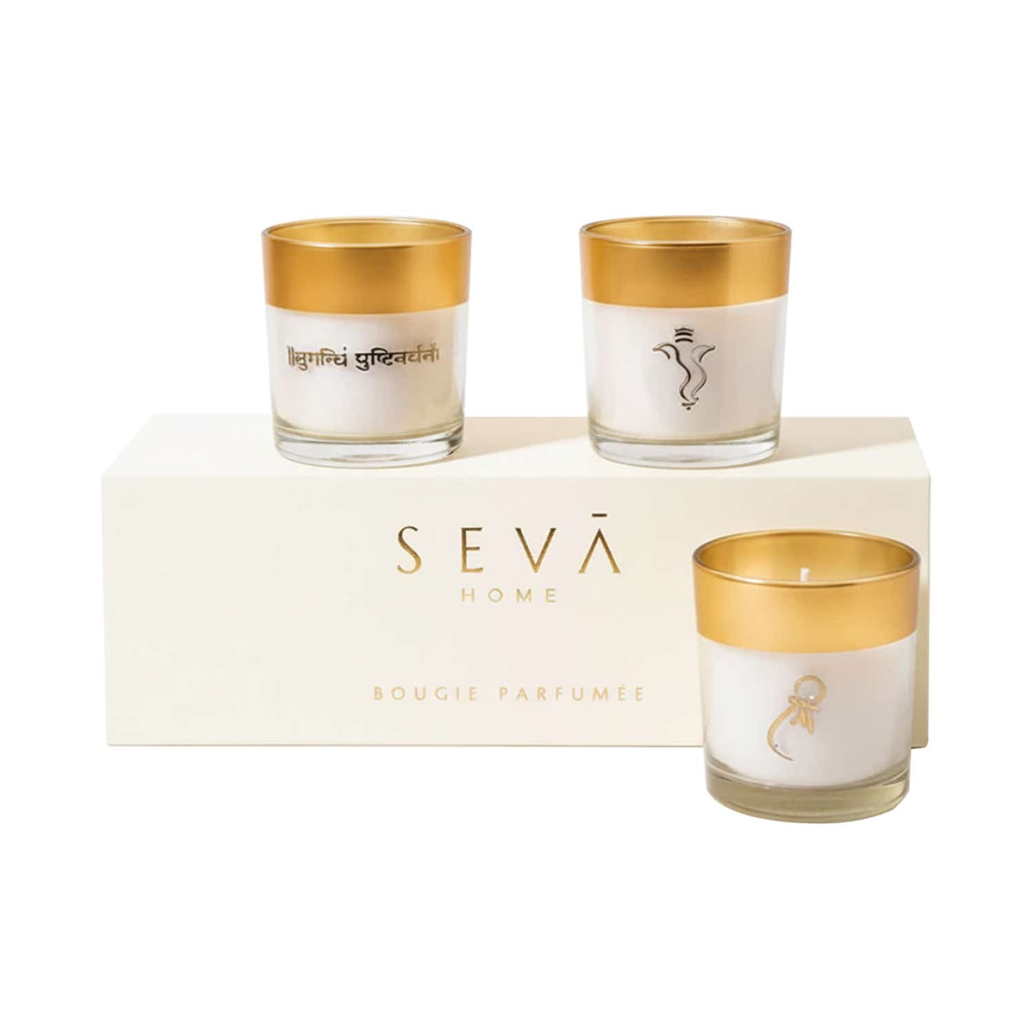 Seva Home | Seva Home Enchante Divine Collection Candle (3 Pcs)