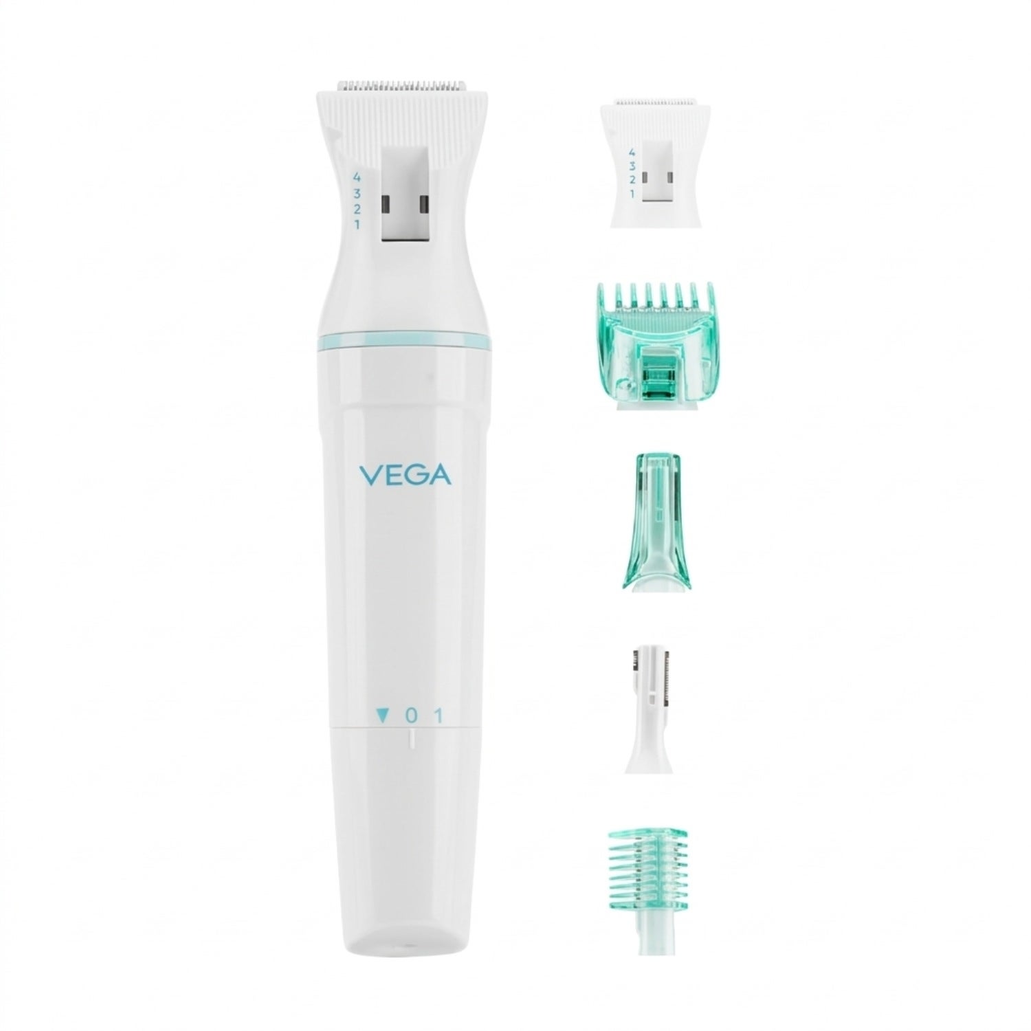 Vega | Vega Silk Touch Eyebrow Underarms & Bikini Trimmer for Women (VHBT-01) (141 g)