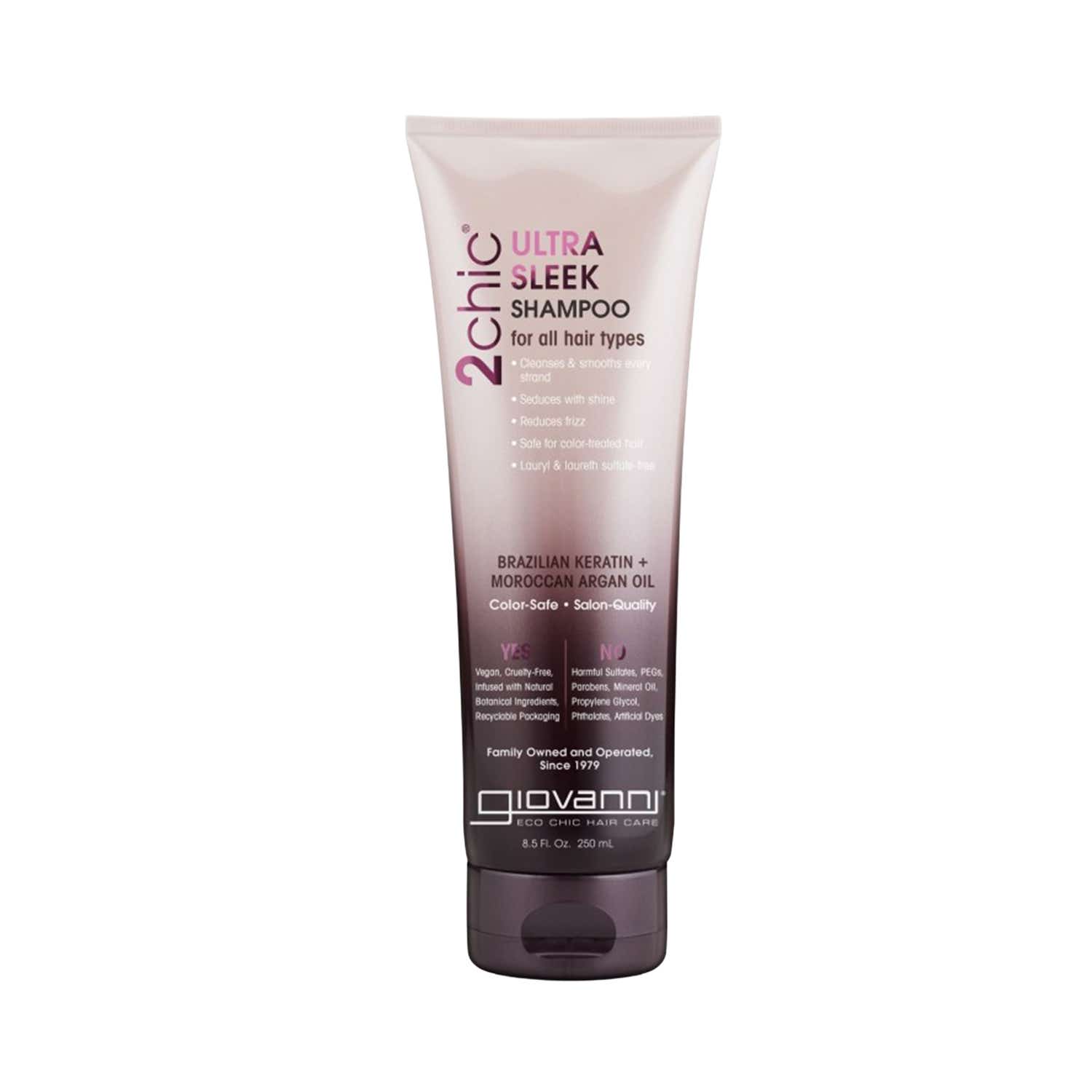 Giovanni | Giovanni Organic 2Chic Brazilian Keratin & Argan Oil Shampoo (250ml)
