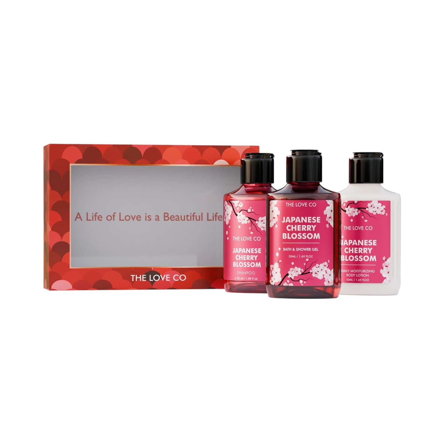 THE LOVE CO. | THE LOVE CO. Japanese Cherry Blossom Gift Collection (3 pcs)