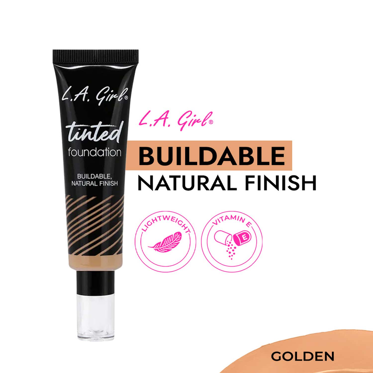 L.A. Girl | L.A. Girl Tinted Foundation - Golden (30ml)