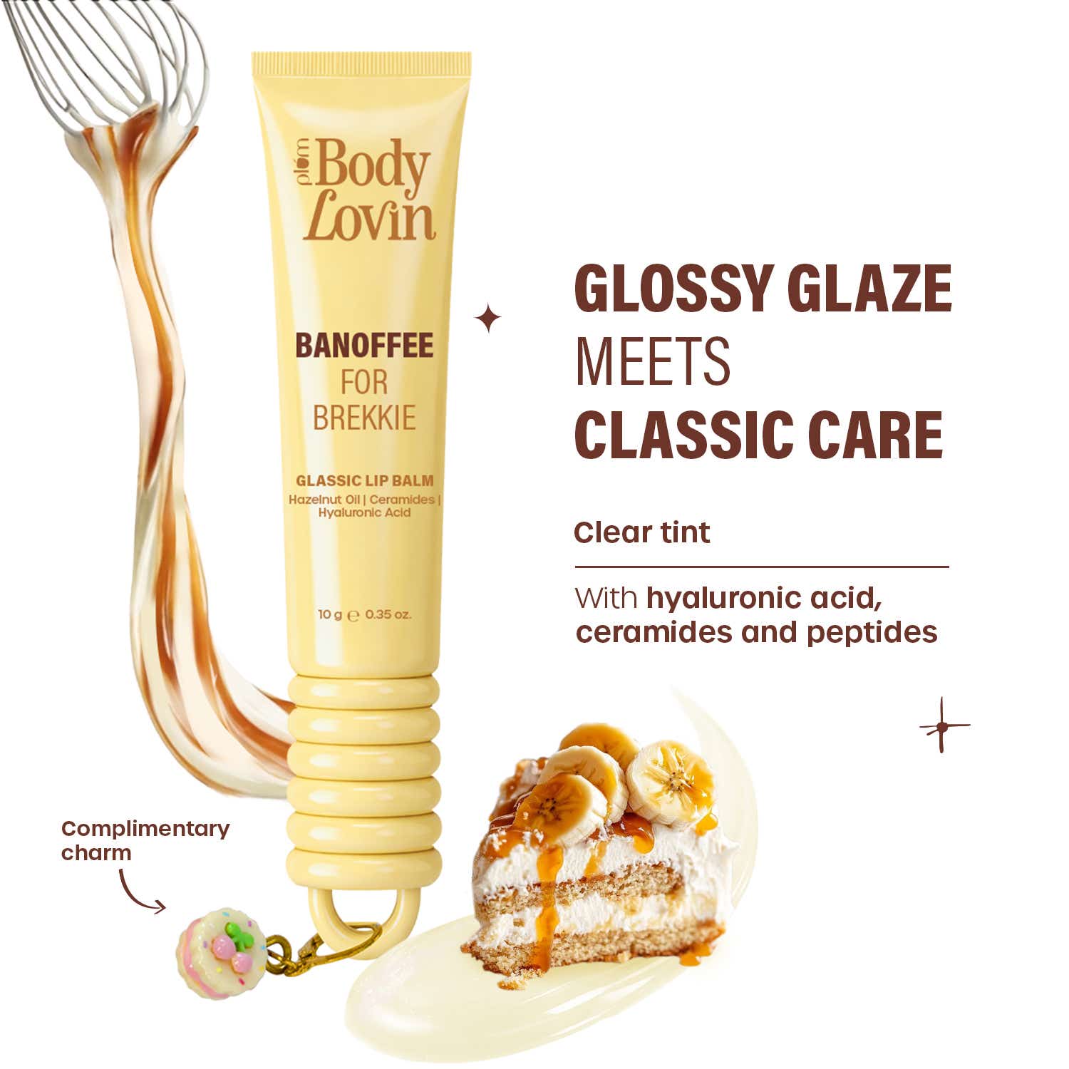 Plum | Plum BodyLovin' Banoffee For Brekkie Glassic Lip Balm (10 g)