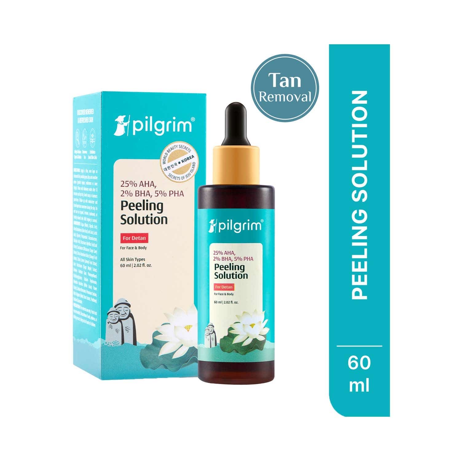 Pilgrim | Pilgrim 25% AHA + 2% BHA + 5% PHA Peeling Solution Face Serum (60 ml)
