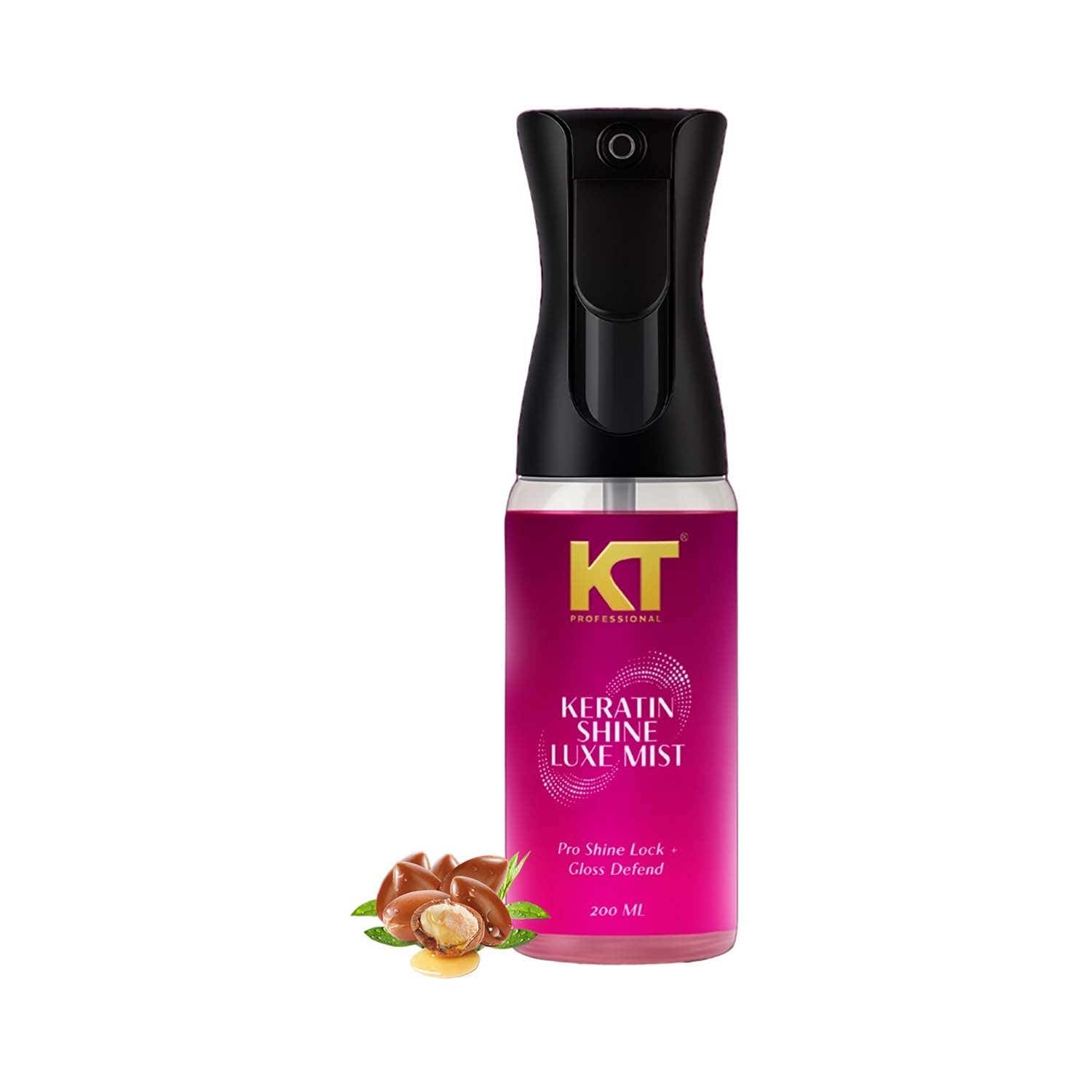 KT Professional | KT Professional Keratin Shine Luxe Mist with Argan & Almond Oil (200 ml)