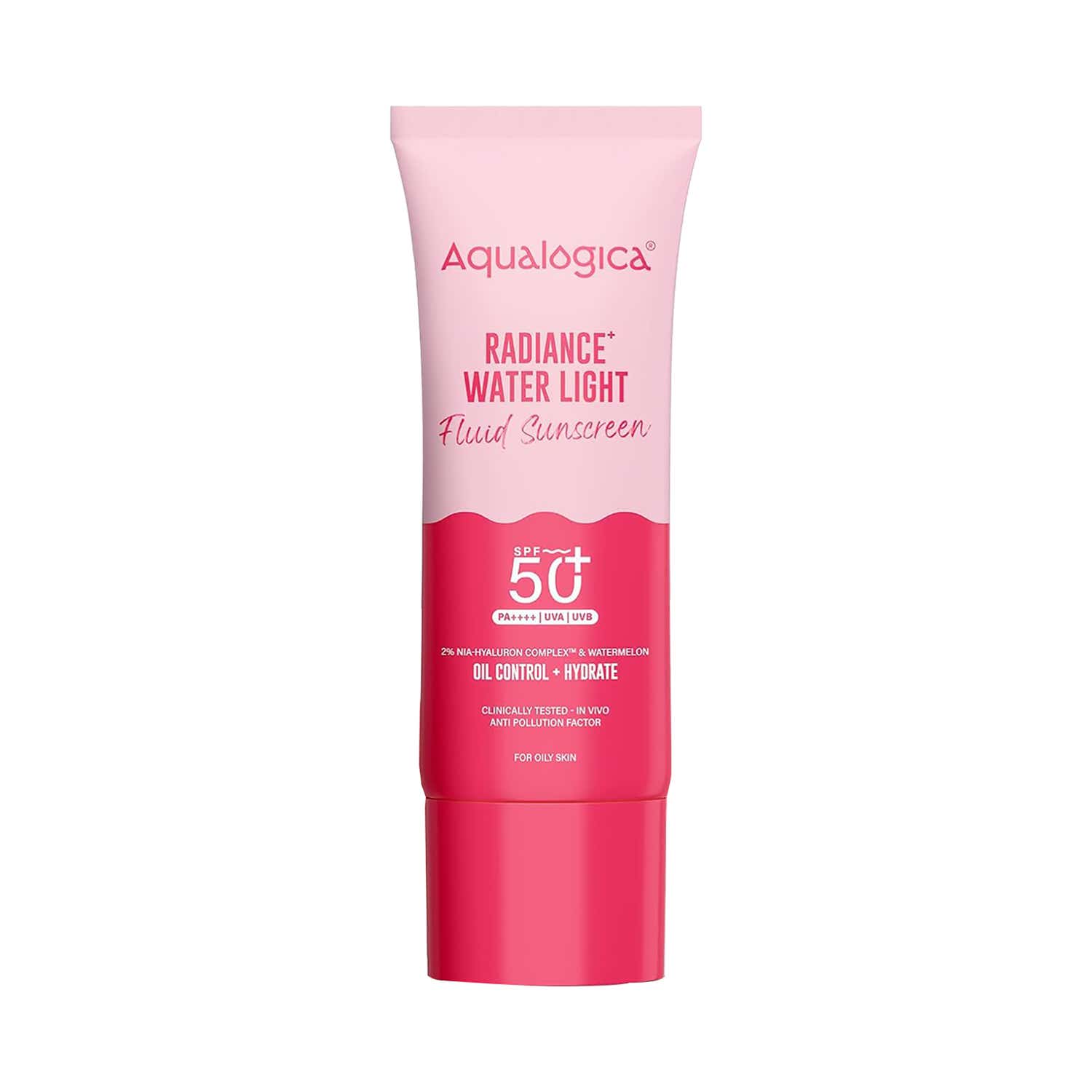 Aqualogica | Aqualogica Radiance+ Water Light Fluid Sunscreen (25 g)