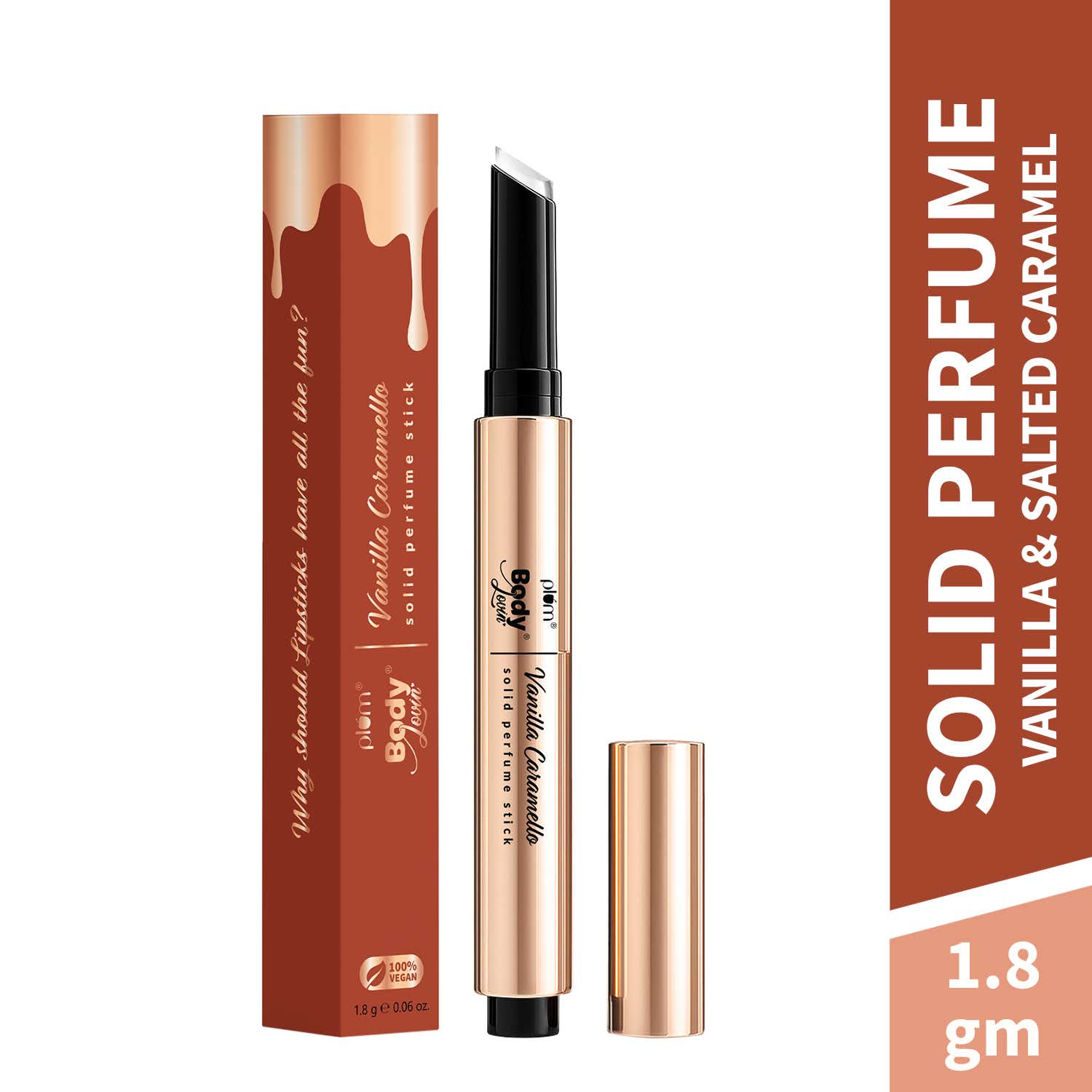 Plum | Plum BodyLovin' Vanilla Caramello Solid Perfume Stick (1.8 g)