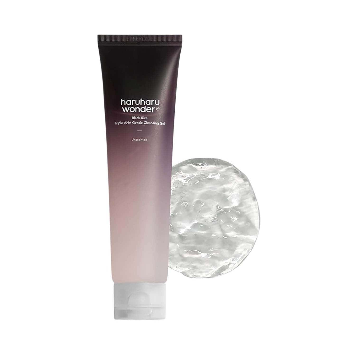 haruharu wonder | Haruharu Wonder Black Rice Triple AHA Gentle Cleansing Gel (100 ml)