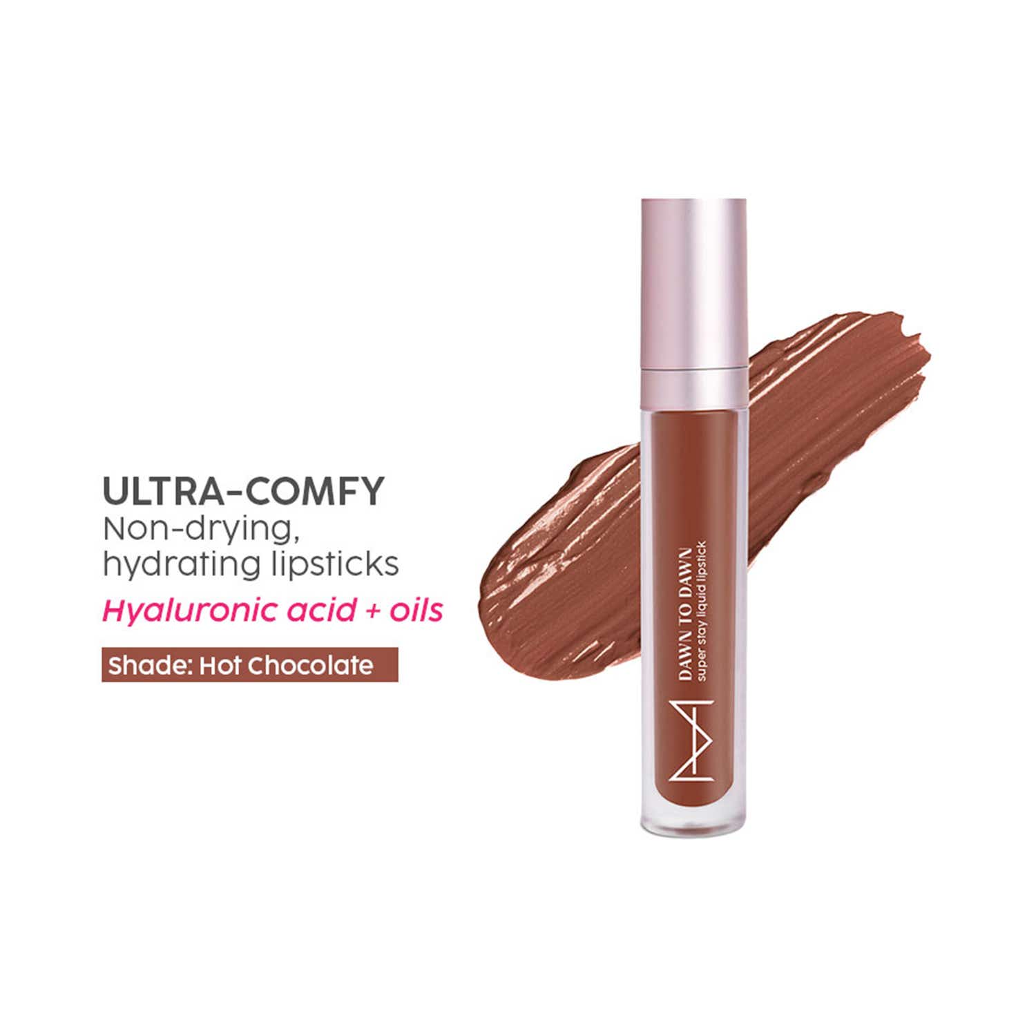HOUSE OF MAKEUP | HOUSE OF MAKEUP Dawn To Dawn Super Stay Liquid Matte Lipstick - Hot Chocolate (4.2 ml)