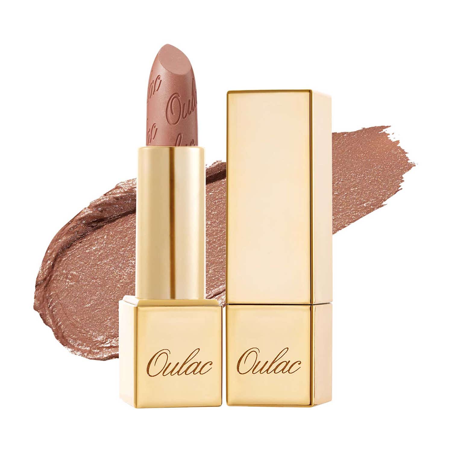 Oulac | Oulac Metallic Shine Lipstick - 10-Sahara Gold (4.3 g)