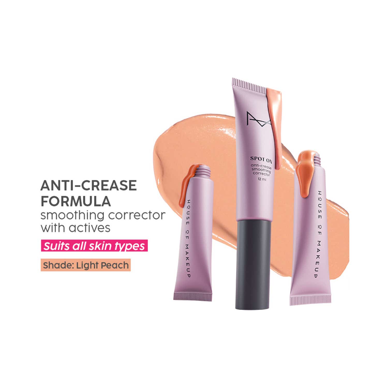 HOUSE OF MAKEUP | HOUSE OF MAKEUP Spot On Color Corrector Light Peach - Fair Skin Tone (12 ml)