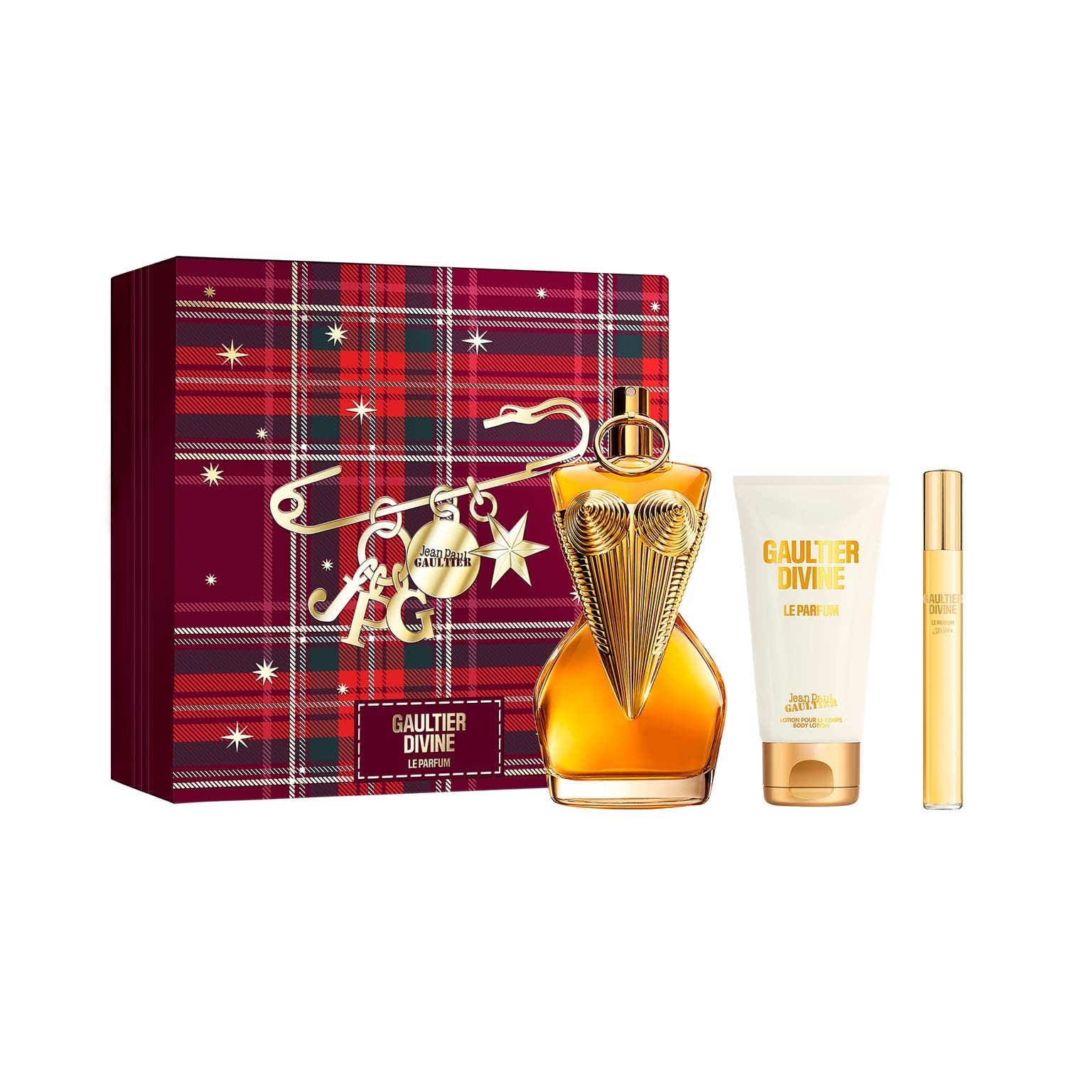 Jean Paul Gaultier | Jean Paul Gaultier Divine Le Parfum, Body Lotion and Travel Spray (3 pcs)