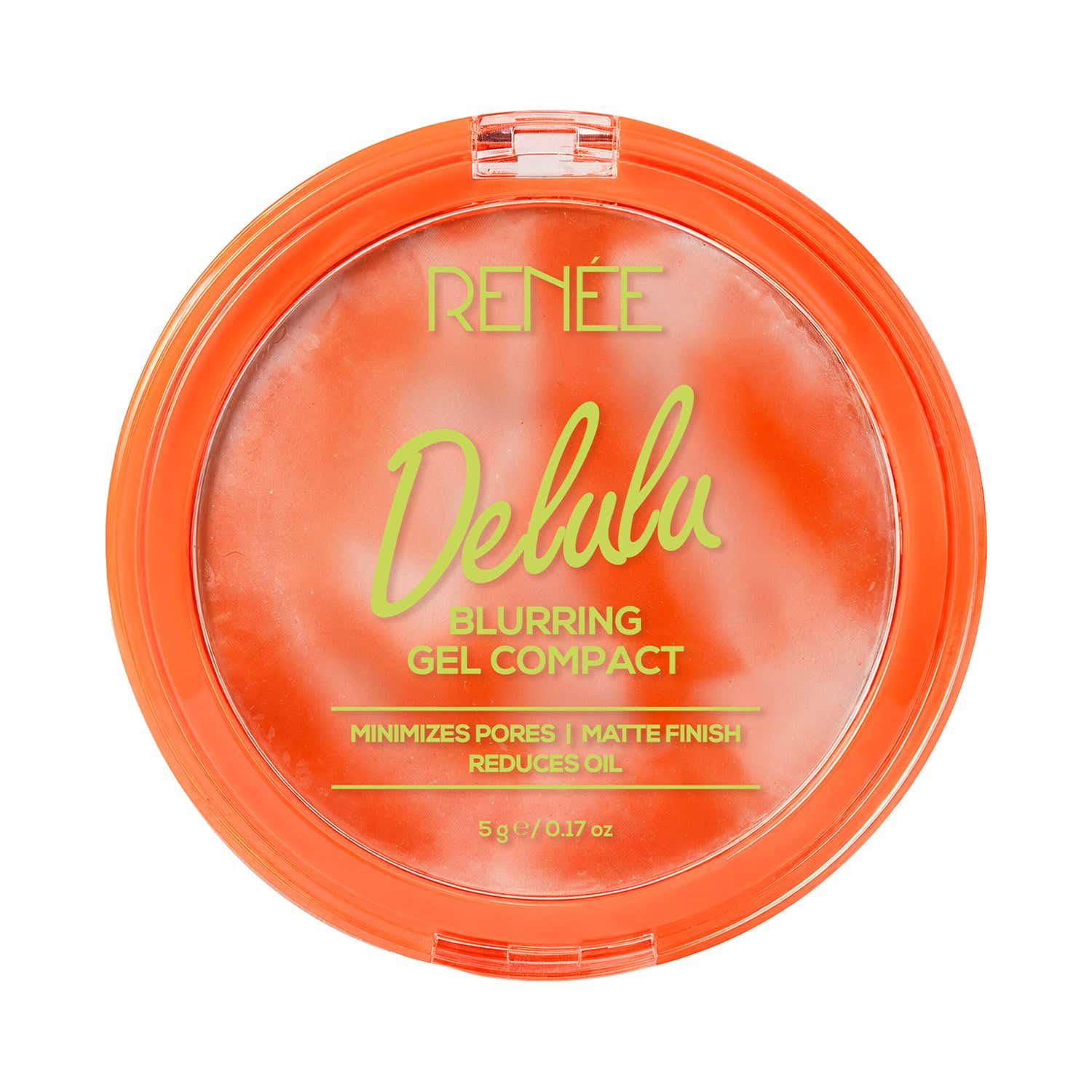 RENEE | Enee Delulu Blurring Gel Compact with Matte Finish - Orange (5 g)