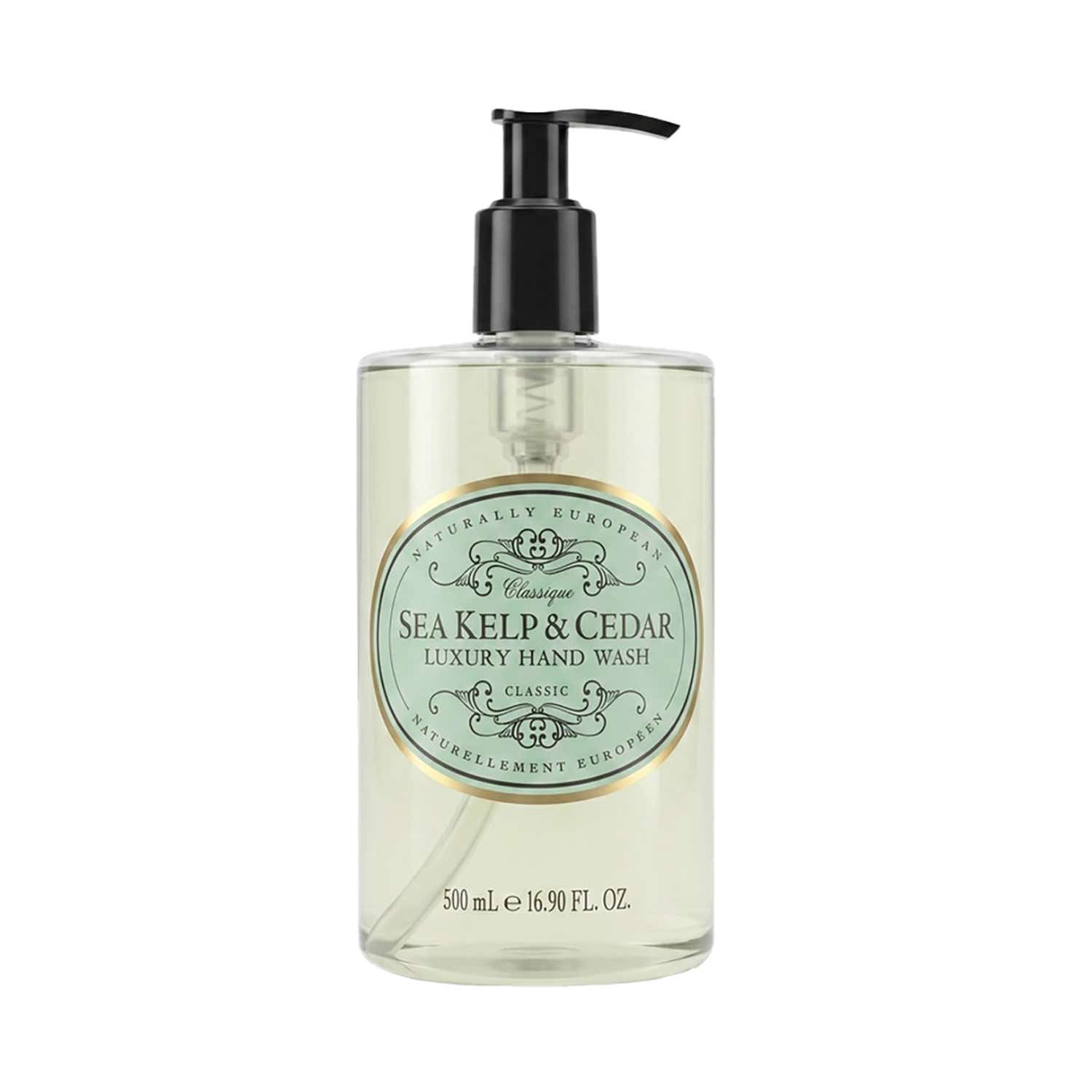 NATURALLY EUROPEAN | NATURALLY EUROPEAN Somerset Sea Kelp & Cedar Hand Wash (500 ml)