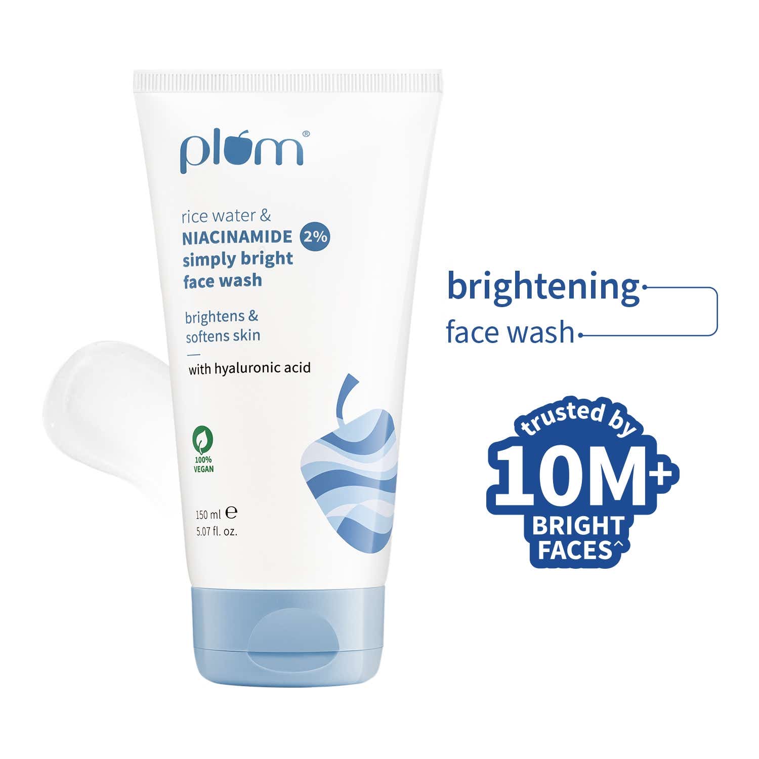 Plum | Plum 2% Niacinamide Face Wash with Rice Water (150 ml)