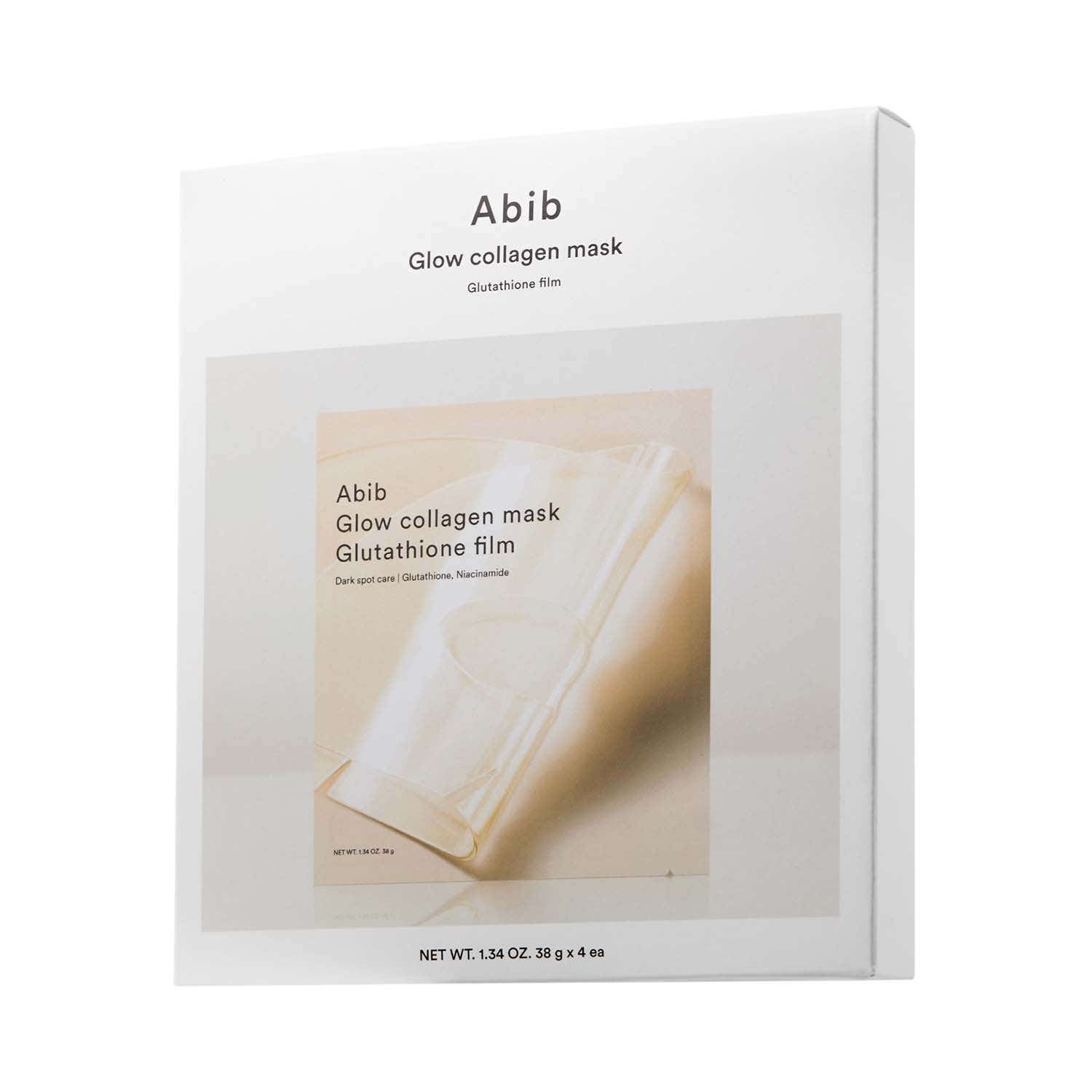 Abib | Abib Glow Collagen Mask Glutathione Film (4 pcs)