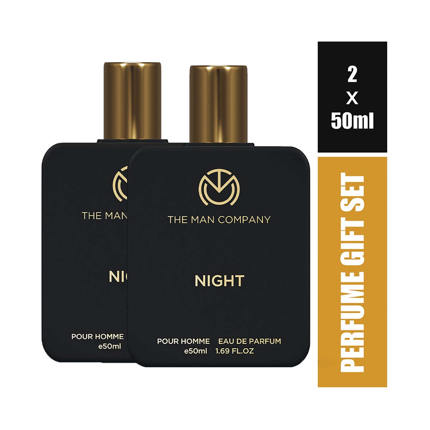 The Man Company | The Man Company Night Perfume for Men (2 pcs)