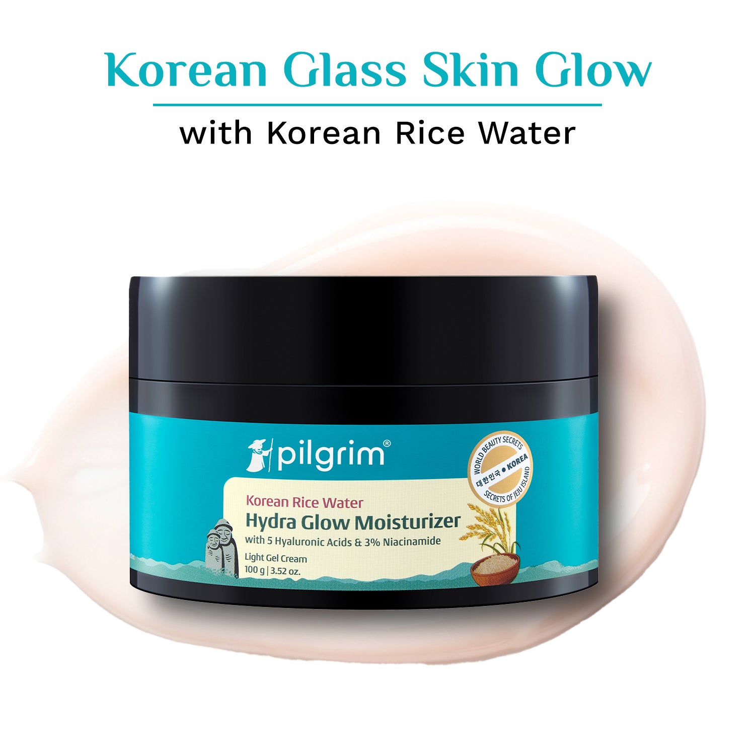 Pilgrim | Pilgrim Korean Rice Water Hydra Glow Light Gel Moisturizer (100 g)