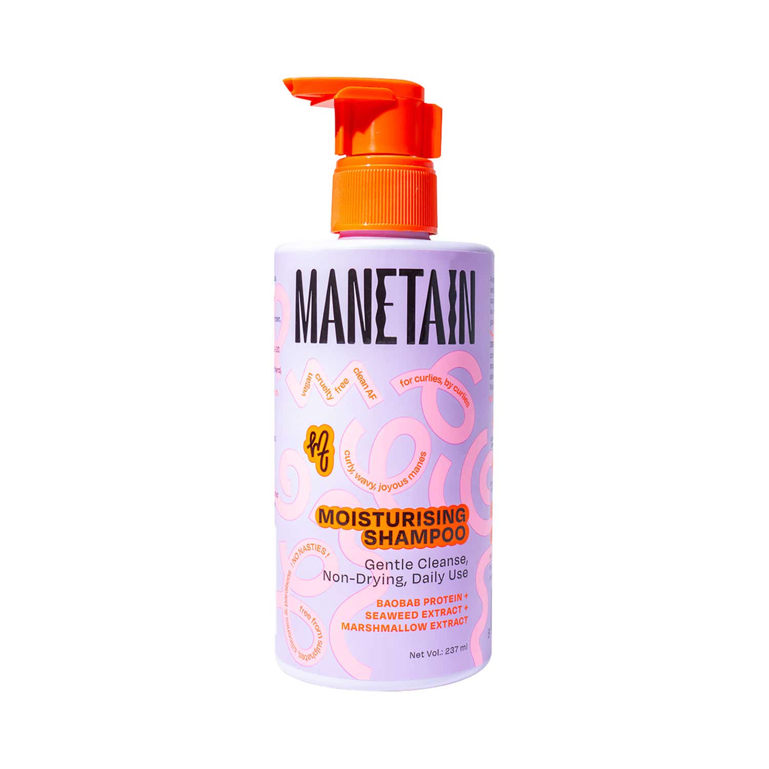 Manetain | Manetain Moisturizing Shampoo With Marshmallow Extract (237 ml)