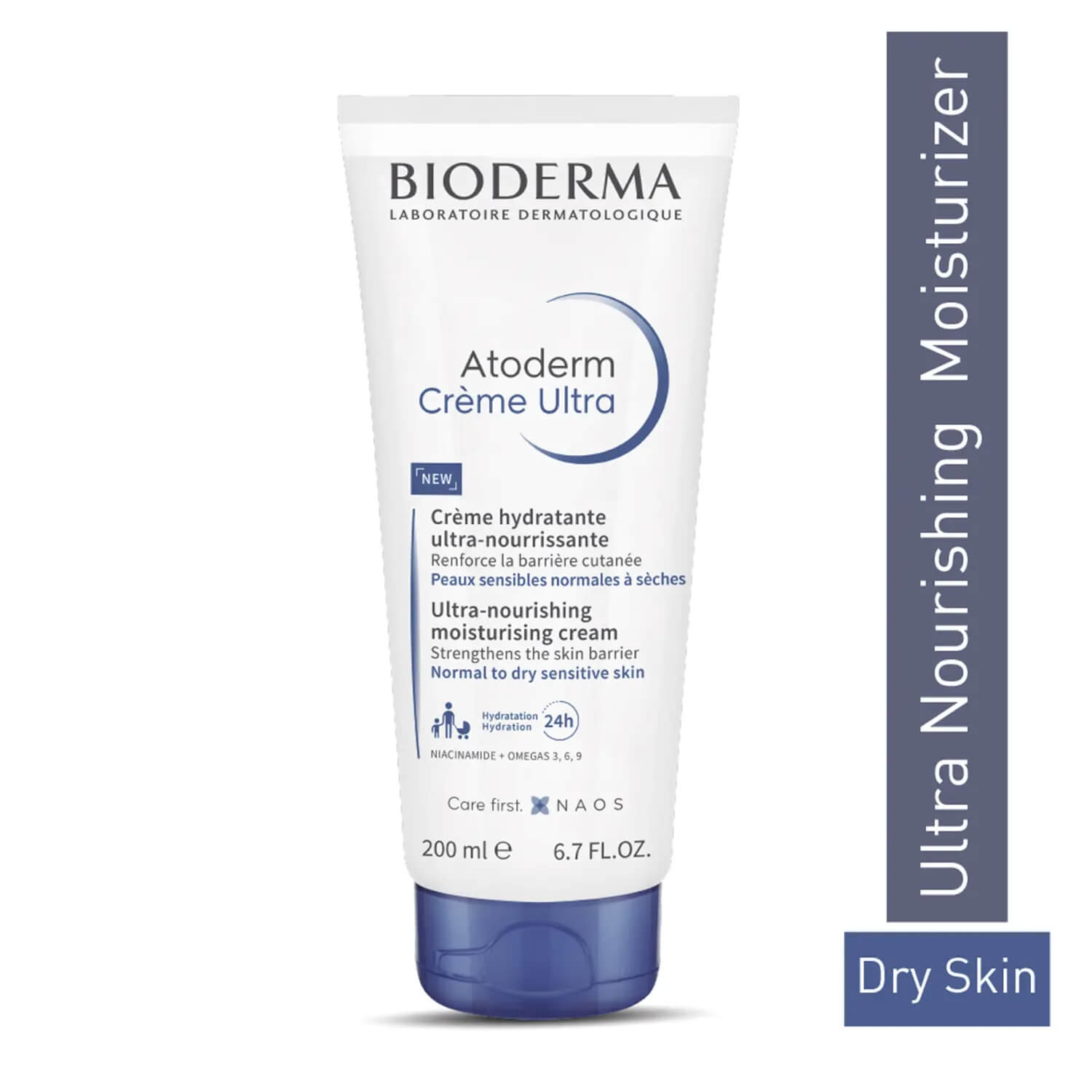 Bioderma | Bioderma Atoderm Creme Ultra Daily Hydrating Moisturizer for Normal To Sensitive Dry Skin, 200ml