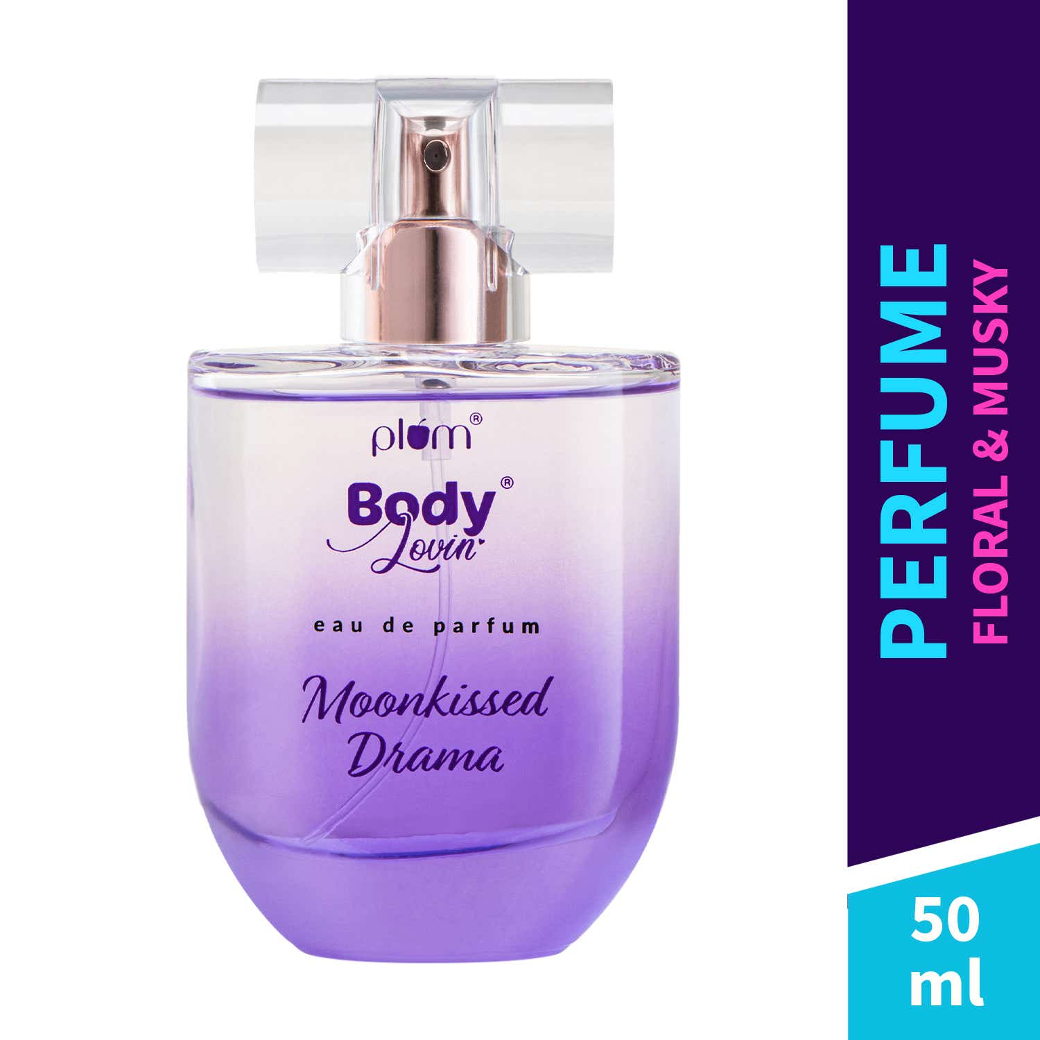 Plum | Plum Body lovin Moonkissed Drama Eau De Parfum Long Lasting Floral Musky Perfume (50 ml)