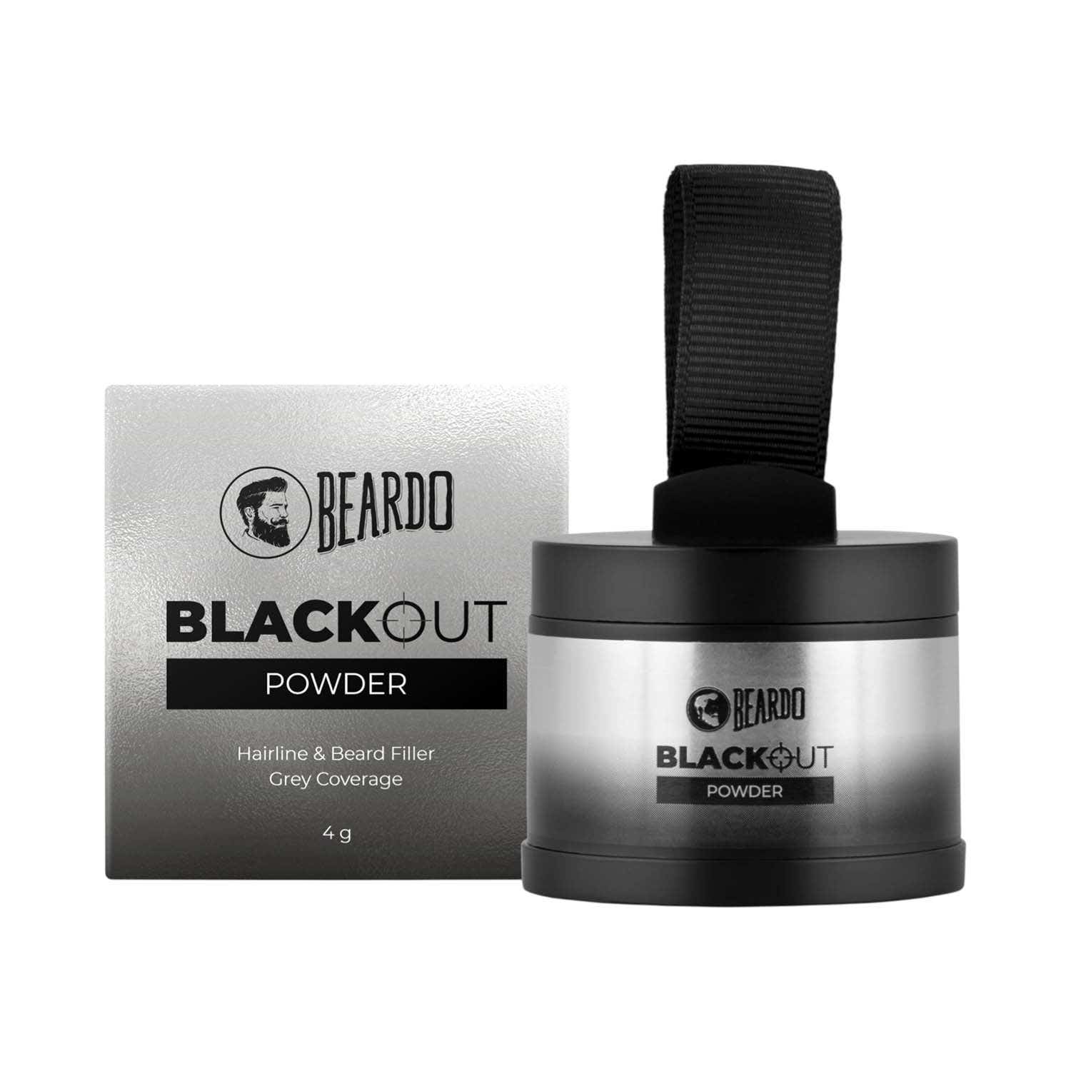 Beardo | Beardo Blackout Beard and Hair Powder - Black (4 g)