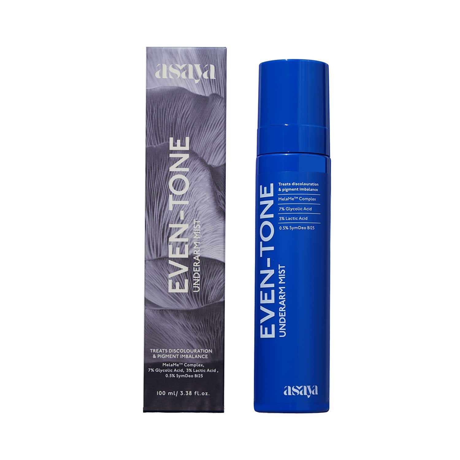 Asaya | Asaya Even Tone Underarm Spray for Dark Patch Removal & Odour Control Men & Women (100 ml)