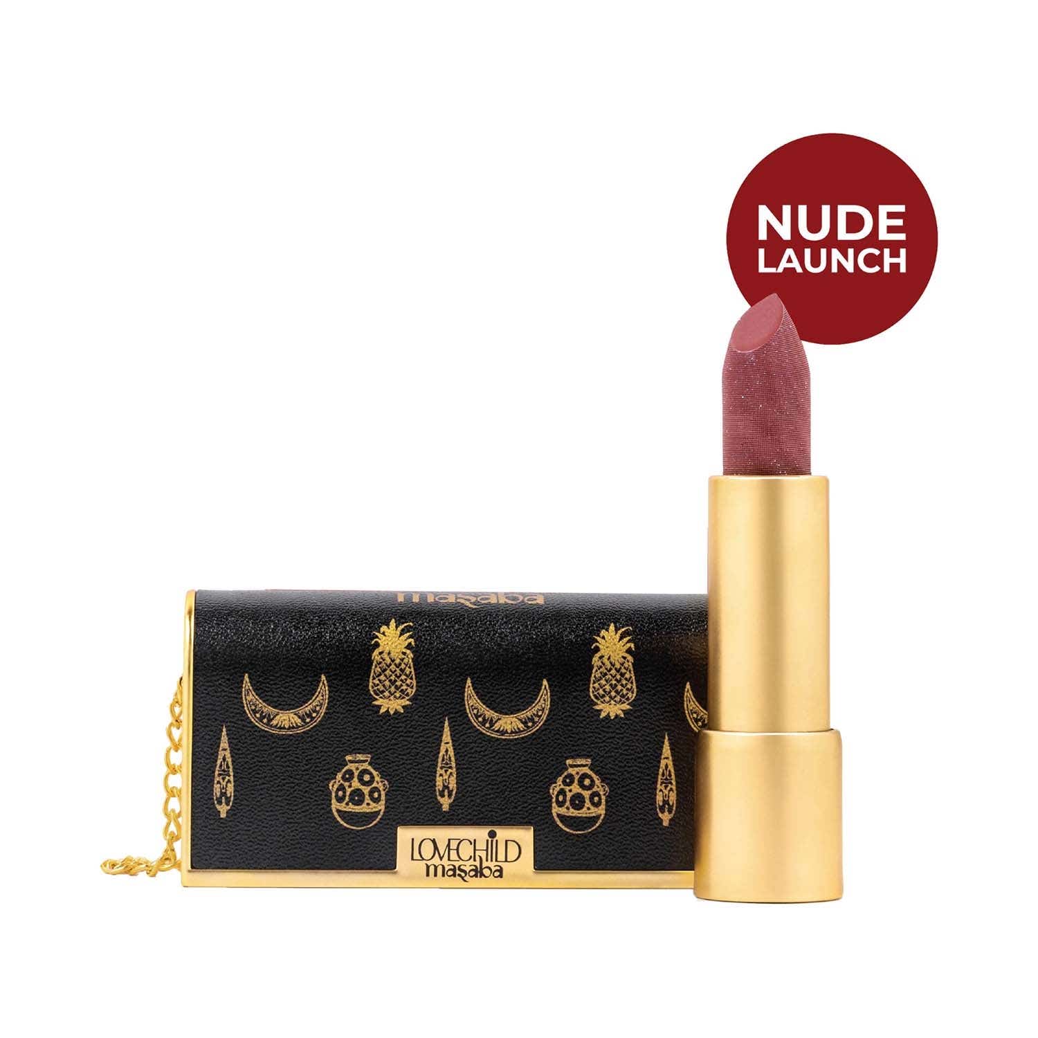 LoveChild Masaba | LoveChild Masaba Batua Pocket Lipstick Rich Satin Finish - Thak Gayi (4 g)