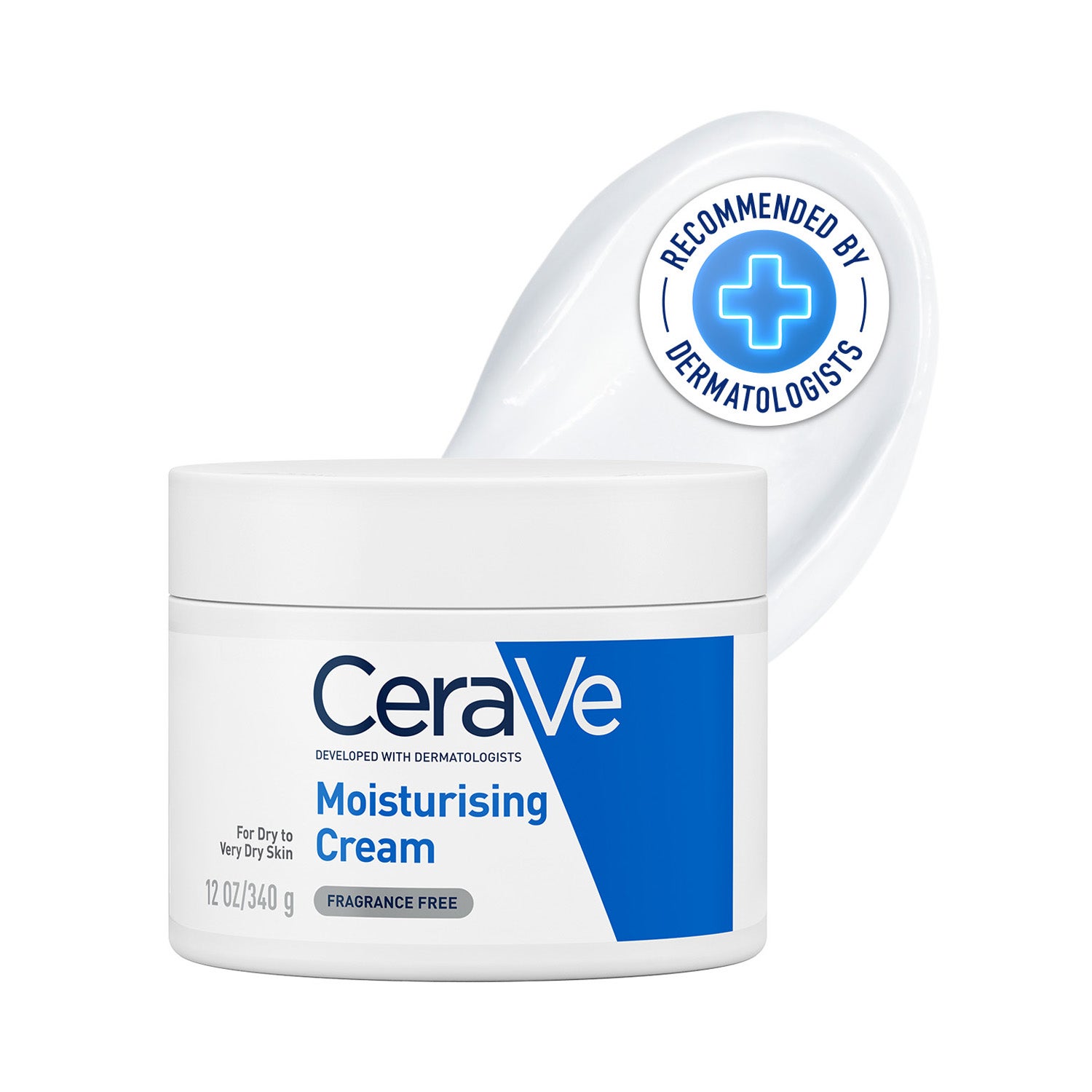 CeraVe | CeraVe Moisturizer Cream For Dry Skin & Barrier Repair (340 g)