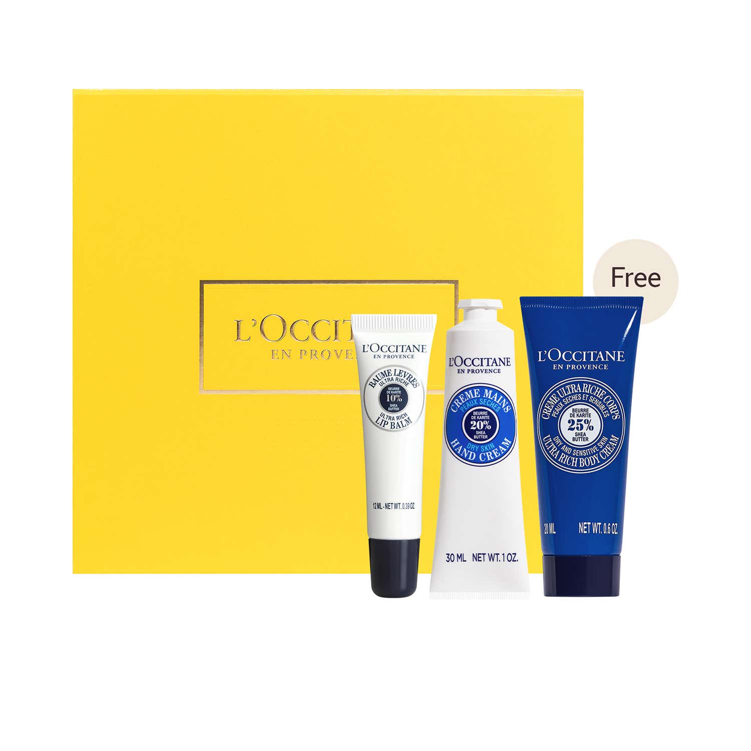 L'occitane | L'occitane Shea Butter Giftset With Free Body Cream (3 pcs)