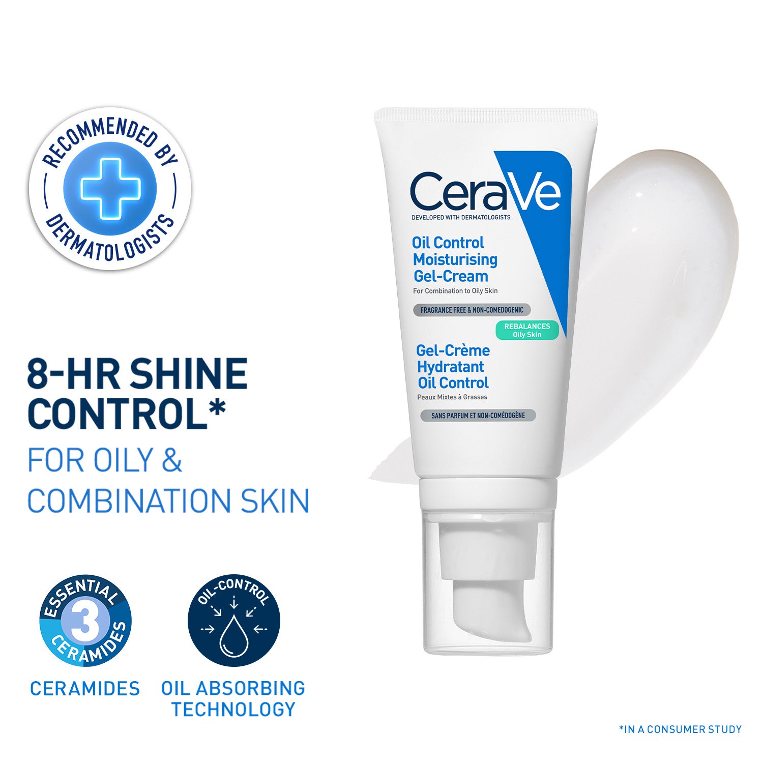 CeraVe | CeraVe Oil Control Moisturizing Gel-Cream (52 ml)