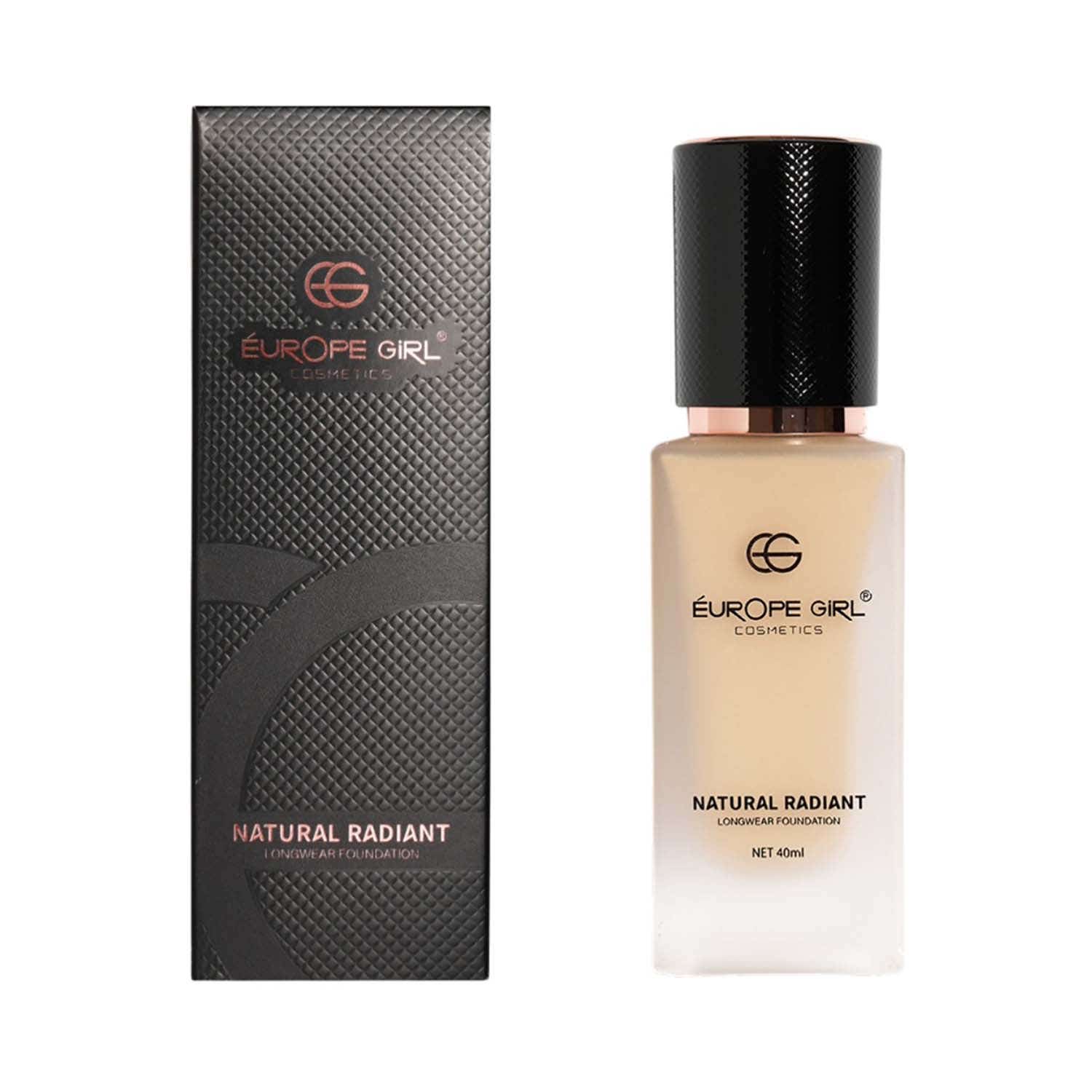 Europe Girl | Europe Girl Natural Radiant Foundation - L2 Beige Fair Warm undertone (40 ml)