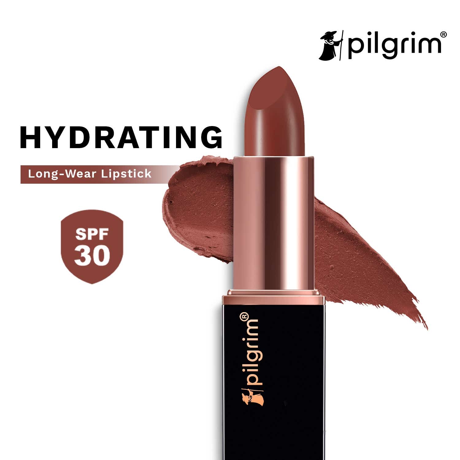 Pilgrim | Pilgrim Matte Me Up Bullet Lipstick - 02 Caramel Guilt (4.2 g)