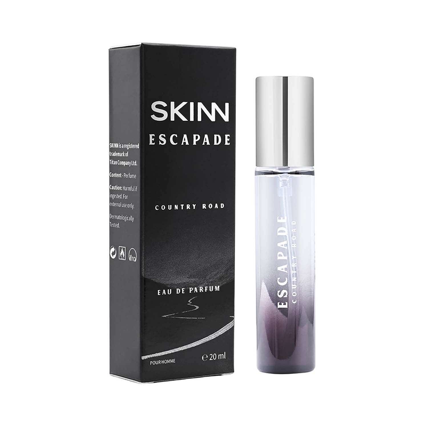 Skinn by Titan | Skinn Escapade Country Road Eau De Parfum For Him (20 ml)