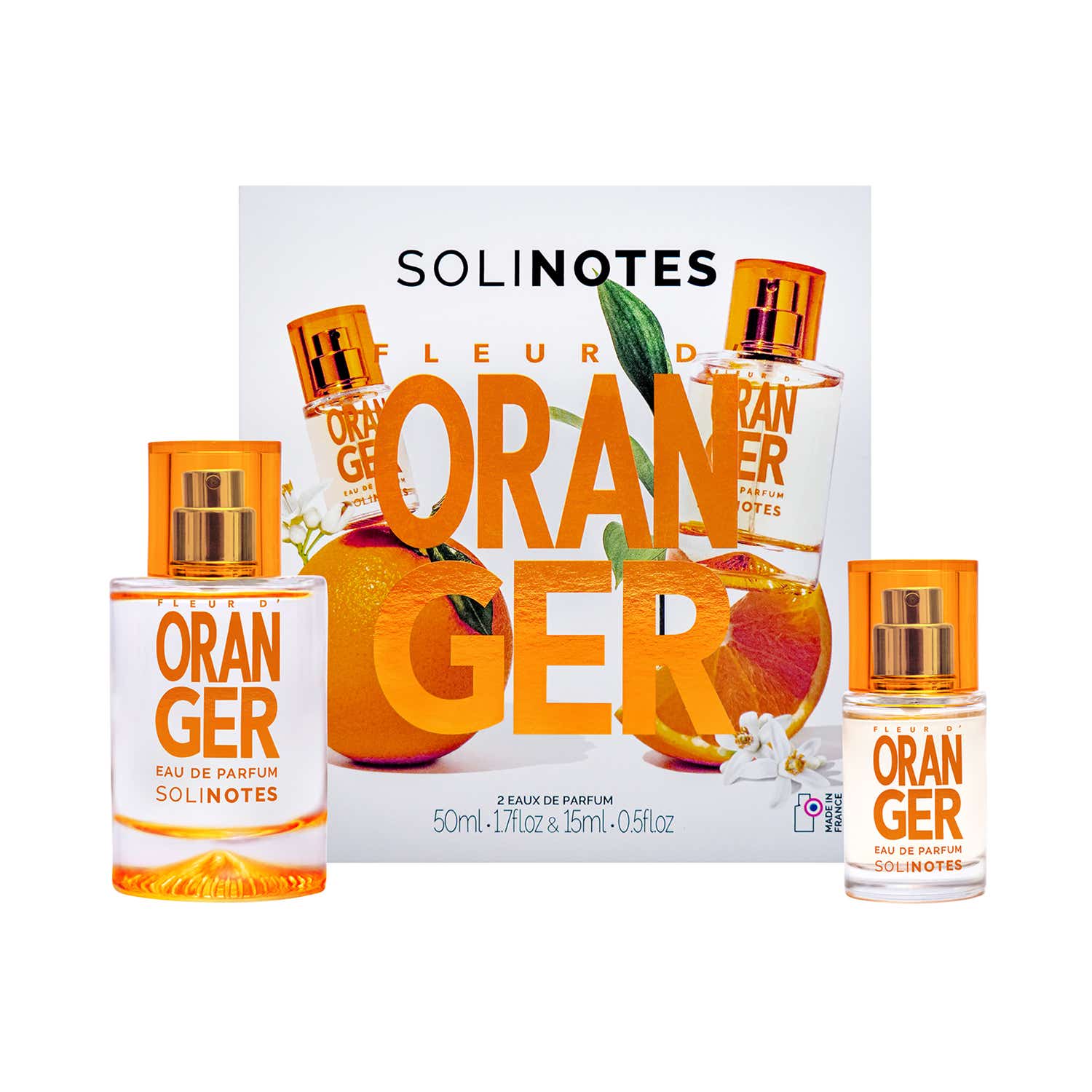 SOLINOTES | SOLINOTES Fleur D'Oranger/Orange Blossom Eau De Parfum Gift Set Unisex Perfume (2 pcs)