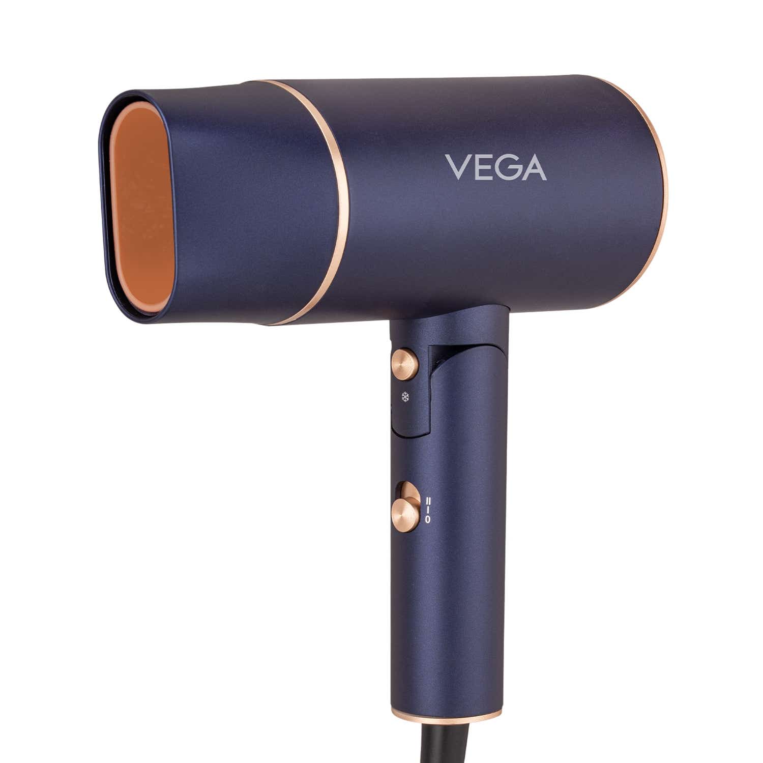 Vega | Vega Ionic 1200-1400W Foldable Hair Dryer with 2 Heat/Speed Settings (Low & High) (VHDH-35)
