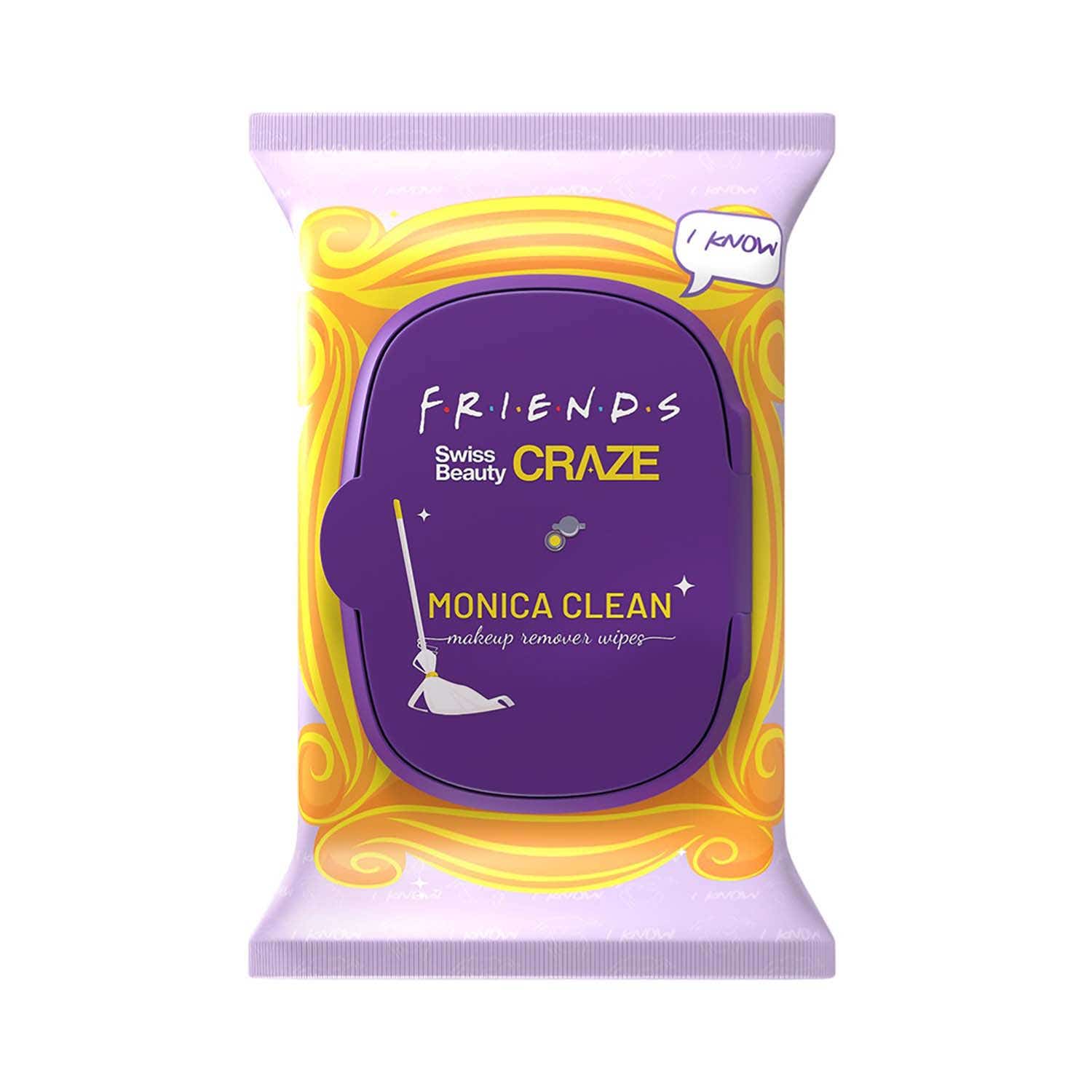 Swiss Beauty | Swiss Beauty Craze Monica Clean Makeup Remover Wipes (30 pcs)