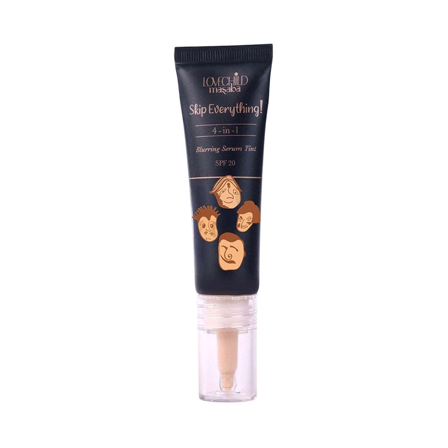 LoveChild Masaba | LoveChild Masaba Skip Everything Blurring Serum Tint - Moody Mama Medium (10 ml)