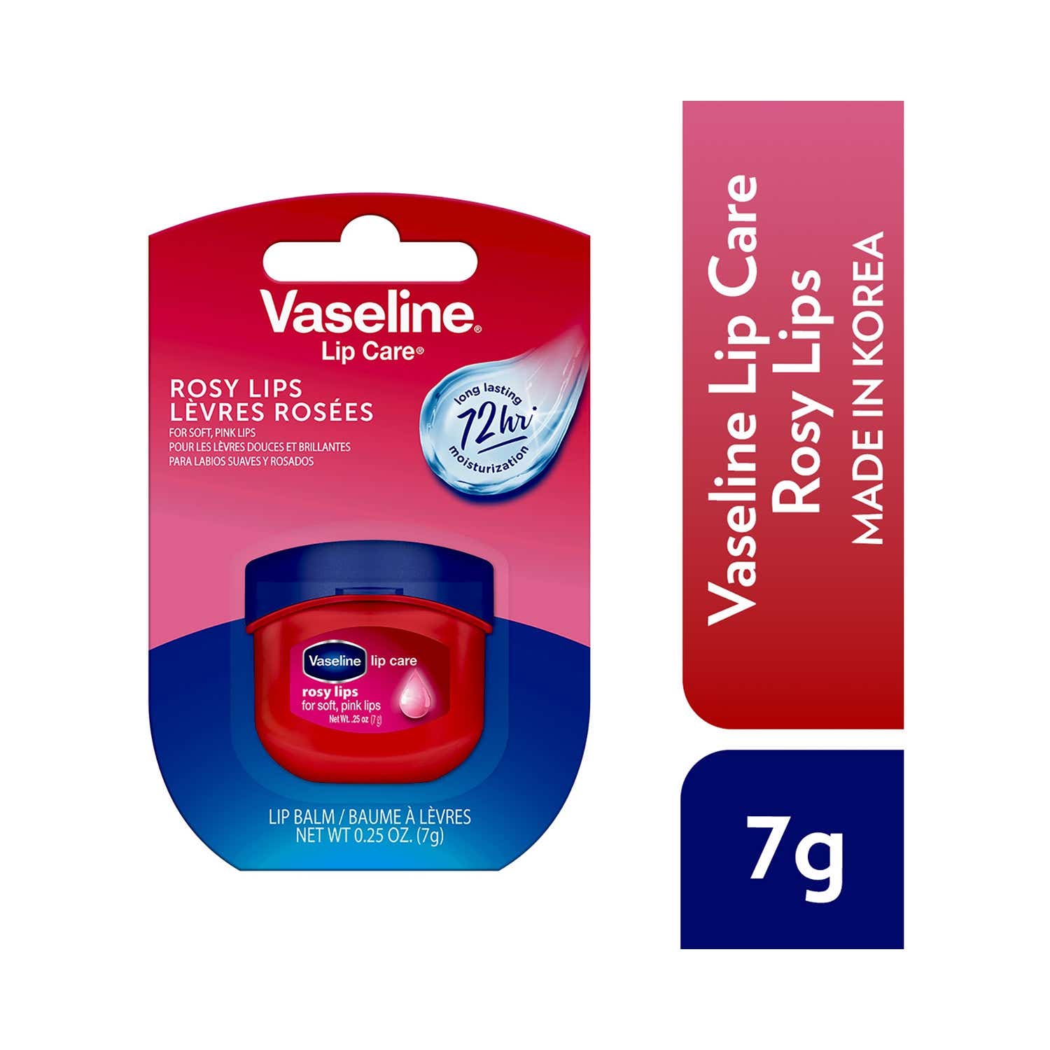 Vaseline | Vaseline Lip Care Balm - Rosy Lips (7 g)