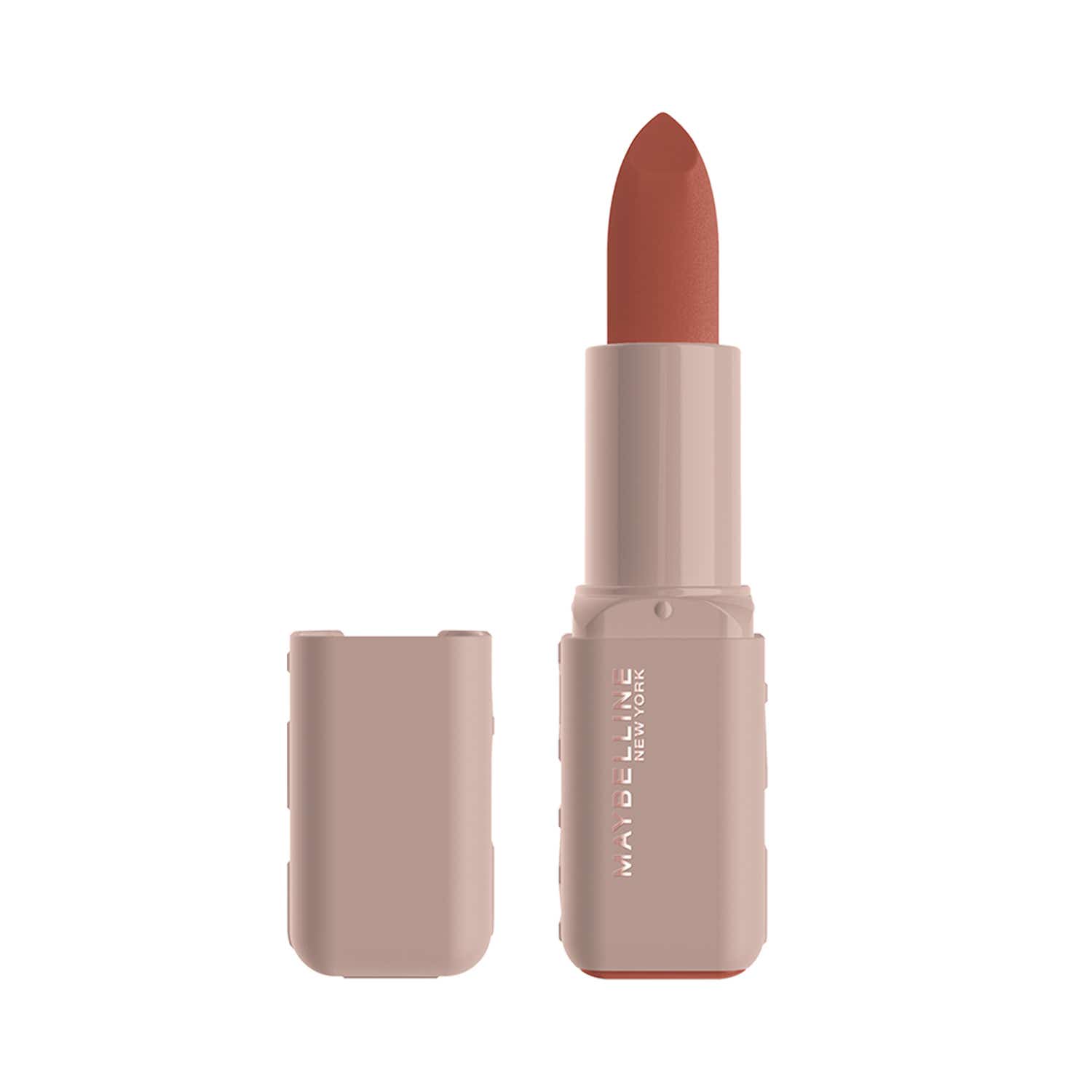 Maybelline New York | Maybelline Serum Lipstick (Matte) 8Hr Hydration + One-Swipe Bold Color - 008 Scuse Me (4.2 g)