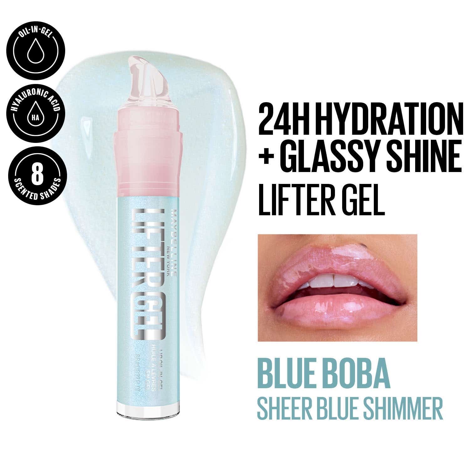 Maybelline New York | Maybelline New York Lifter Oil In Gel Lip Gloss - Blue Boba (6.6 ml)