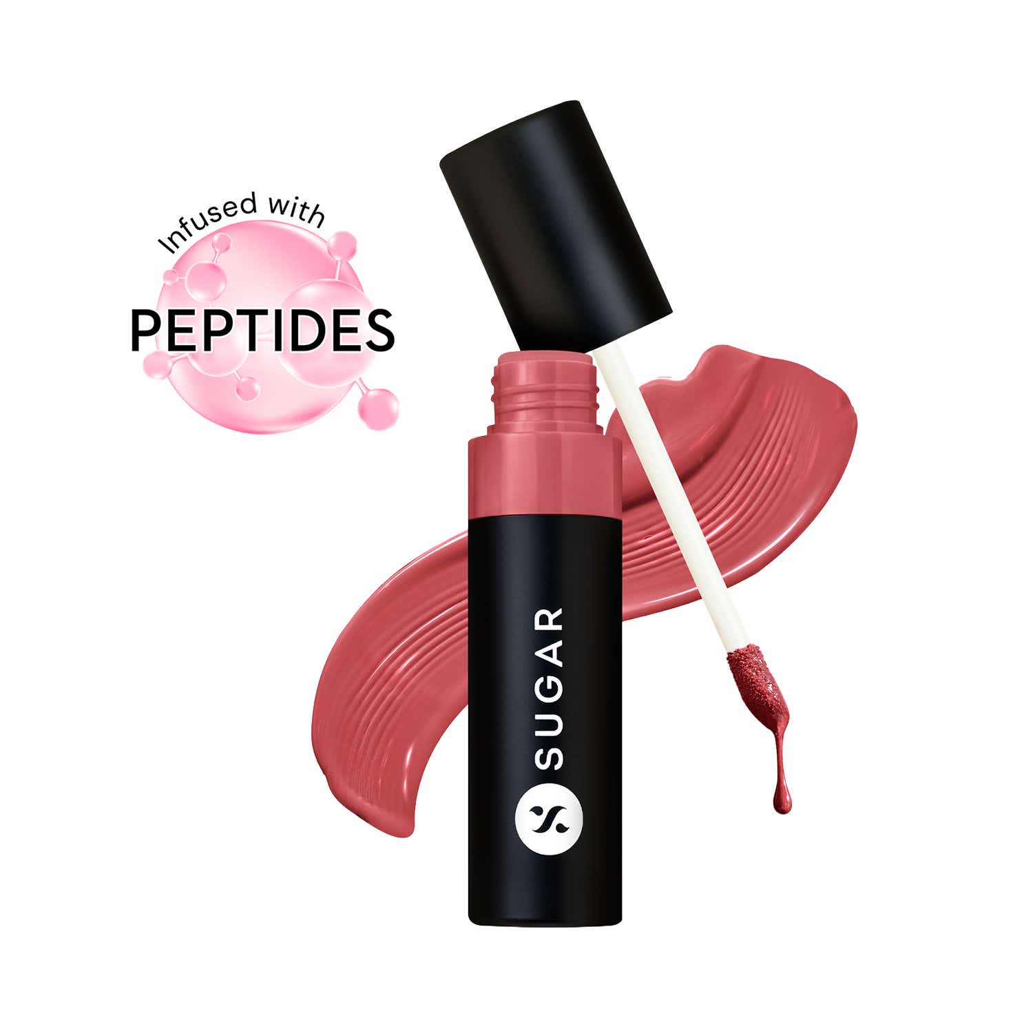 Buy SUGAR Cosmetics Partner In Shine Transferproof Lip Gloss - 06 Rouge ...