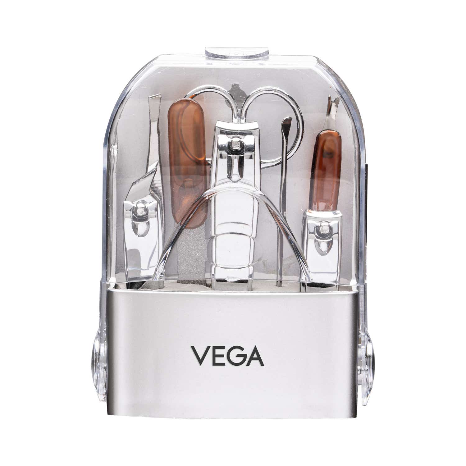 Vega | VEGA Manicure Pedicure Set Nail Scissors Grooming Kit Pack of 8 (MS-08)