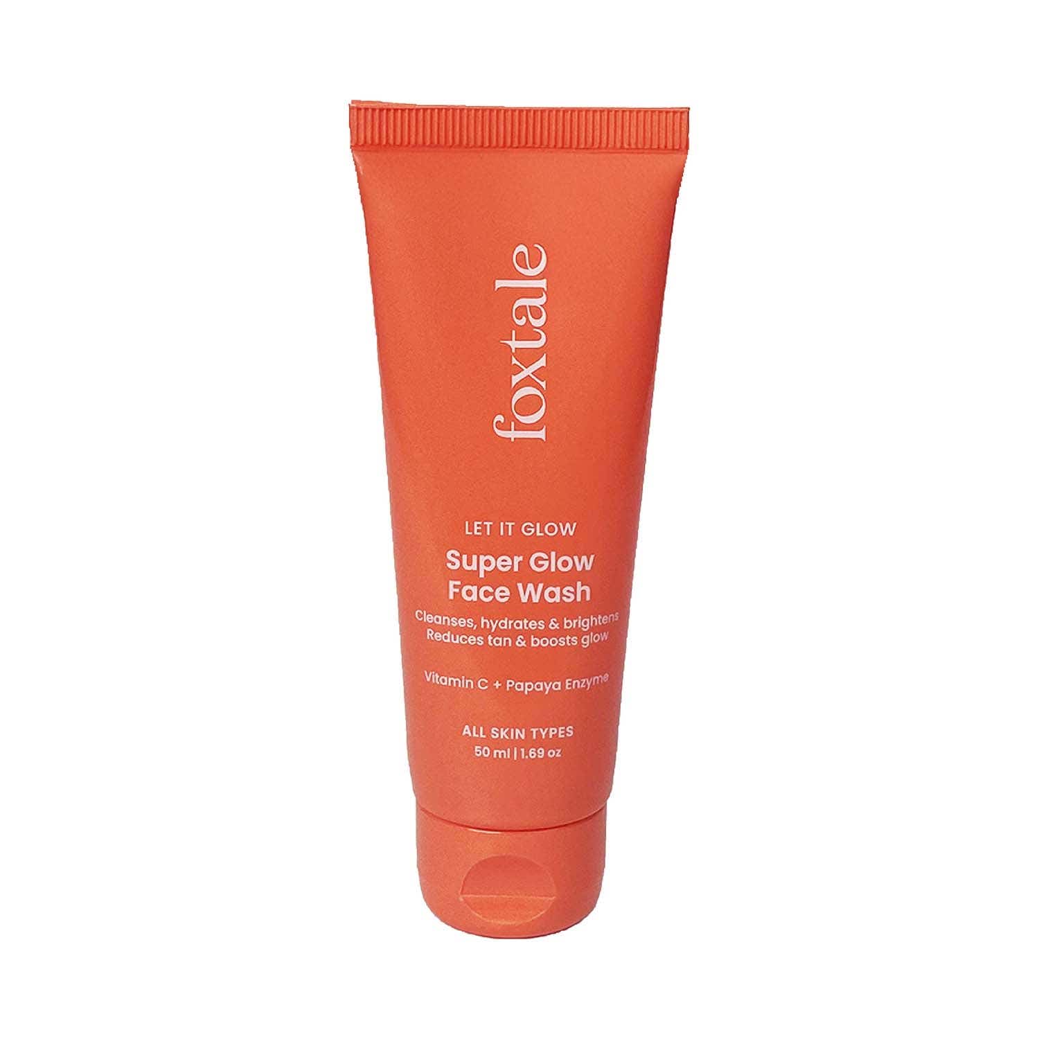 Foxtale | Foxtale Vitamin C Super Glow De-Tan Face Wash (50 ml)