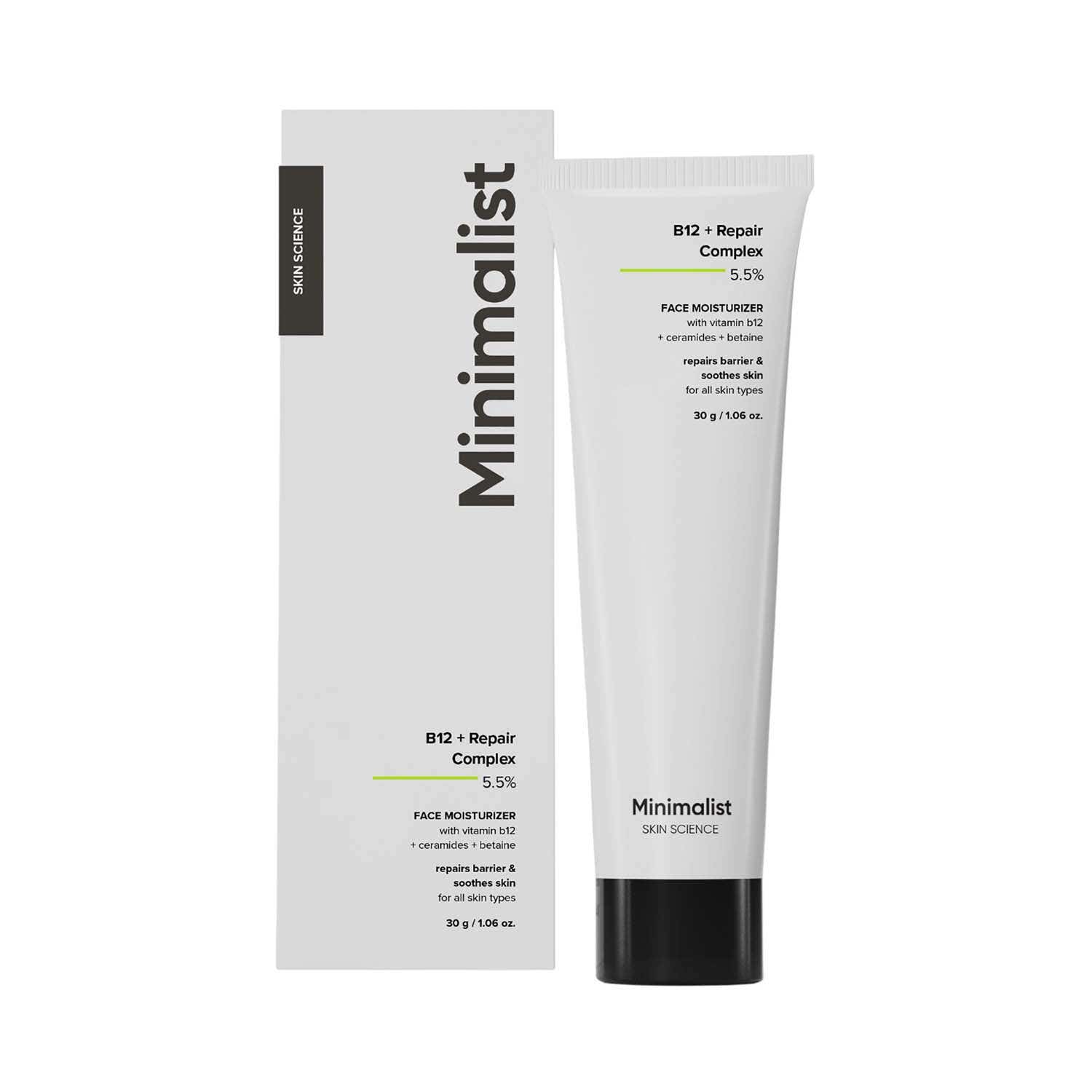 Minimalist | Minimalist B12 + Repair Complex 5.5% Moisturizer (30 g)