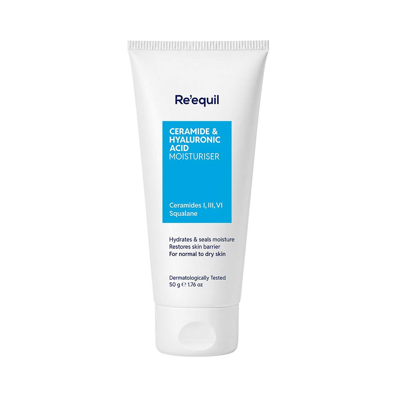 Re'equil | Re'equil Ceramide & Hyaluronic Acid Moisturiser Deep Hydration for Normal to Dry Skin (50 g)